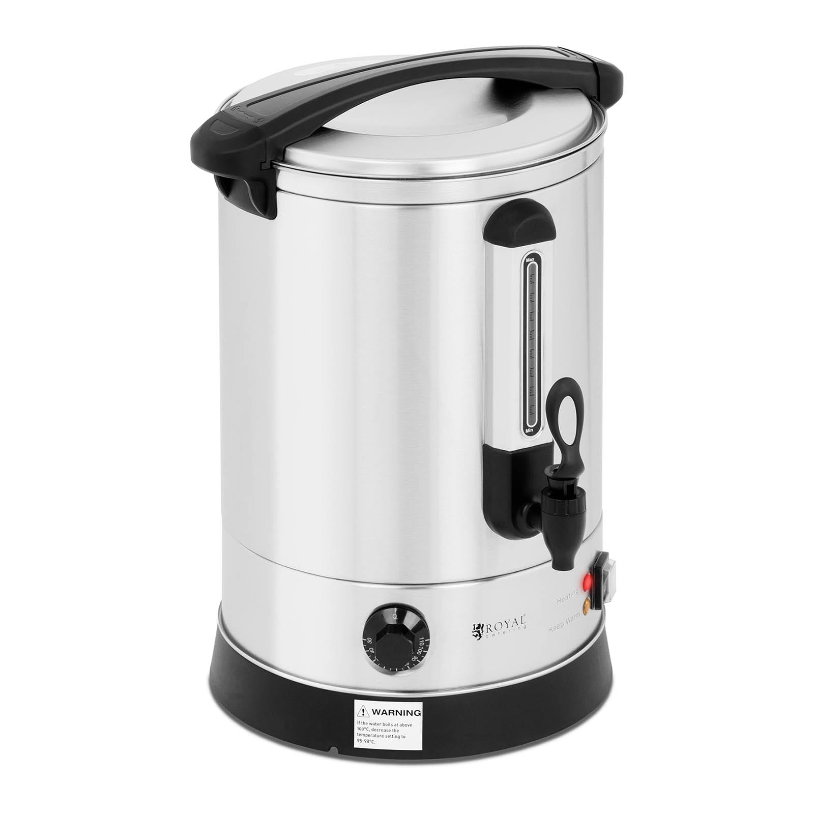 Dwuściankowy warnik do wody, grzańca 14,5L