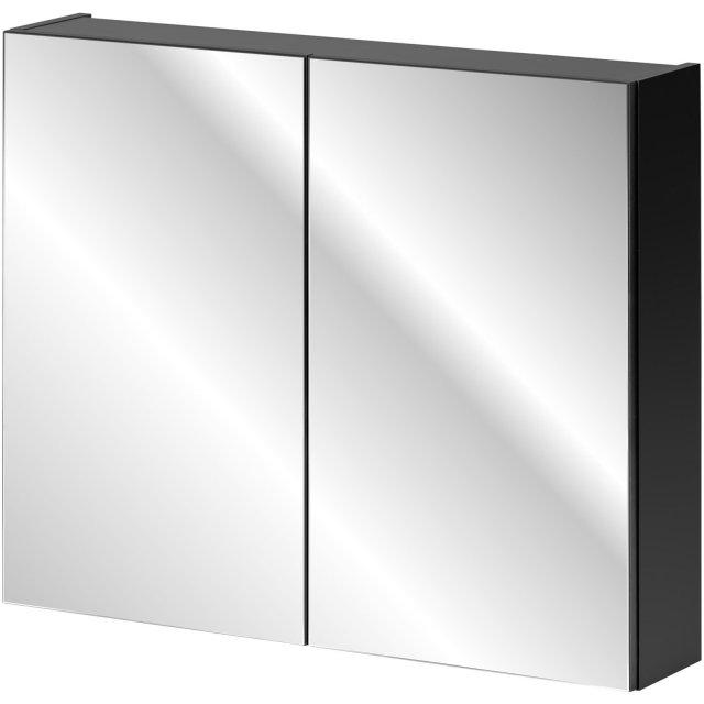 COMAD Szafka z lustrem SANTA FE BLACK 84-80-A-2D