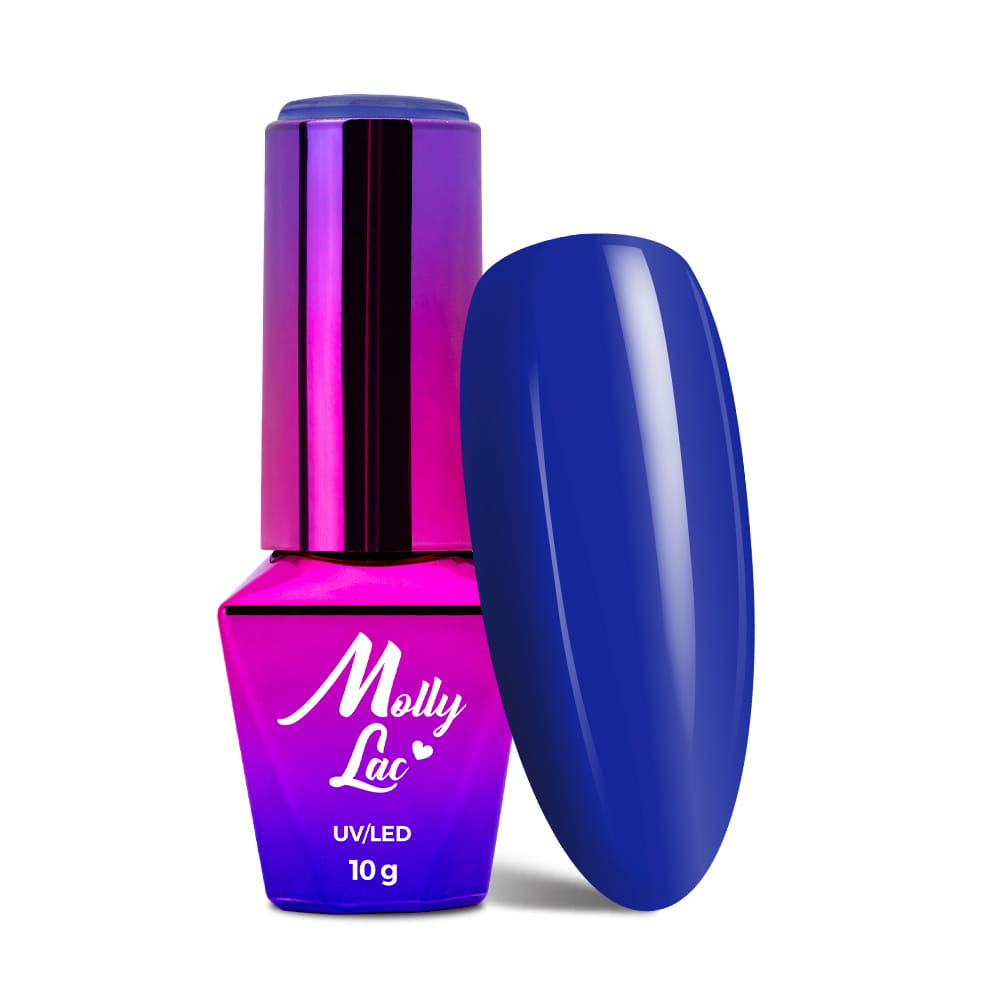 Lakier hybrydowy LED/UV Gel Polish MollyLac Bubble Tea Nr 136 Vitality 10 g