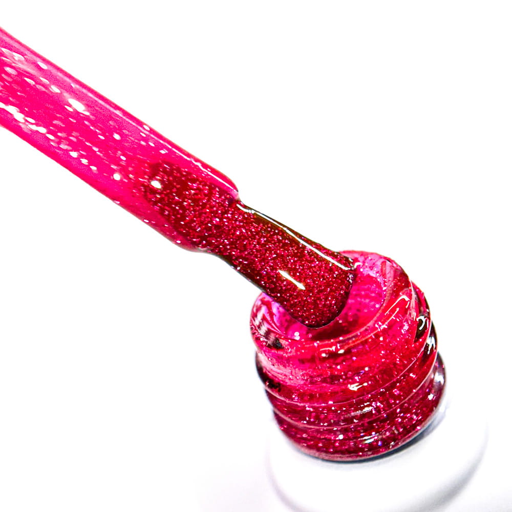 Lakier hybrydowy LED/UV Gel Polish Molly Nails Flashing Lights Neon Nr 644 Hippie Bling HEMA/Di-HEMA Free 8g