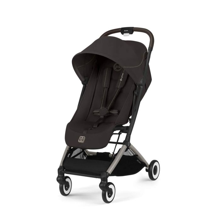 Cybex Orfeo - wózek spacerowy do samolotu-Chocolate Brown (Taupe Frame)