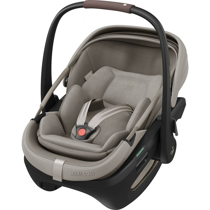 Maxi-Cosi Coral Slide Pro - fotelik samochodowy 40-87 cm z ultralekkim miękkim nosidłem-Sapphire Sand