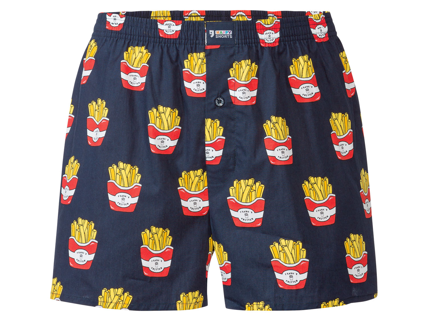 Happy Shorts Bokserki męskie XL, French Fries