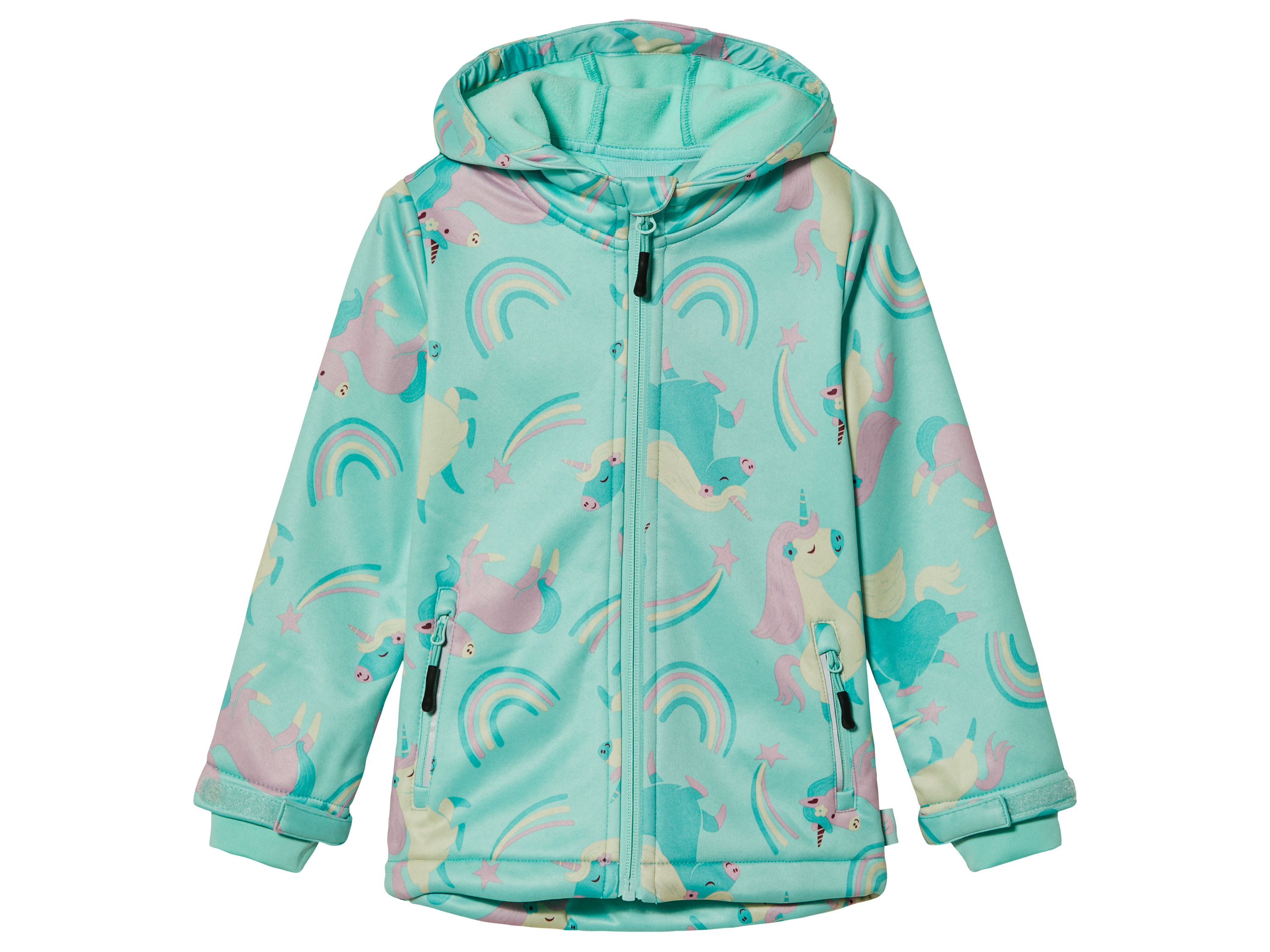 lupilu Kurtka softshell dziewczęca 122/128, Miętowy