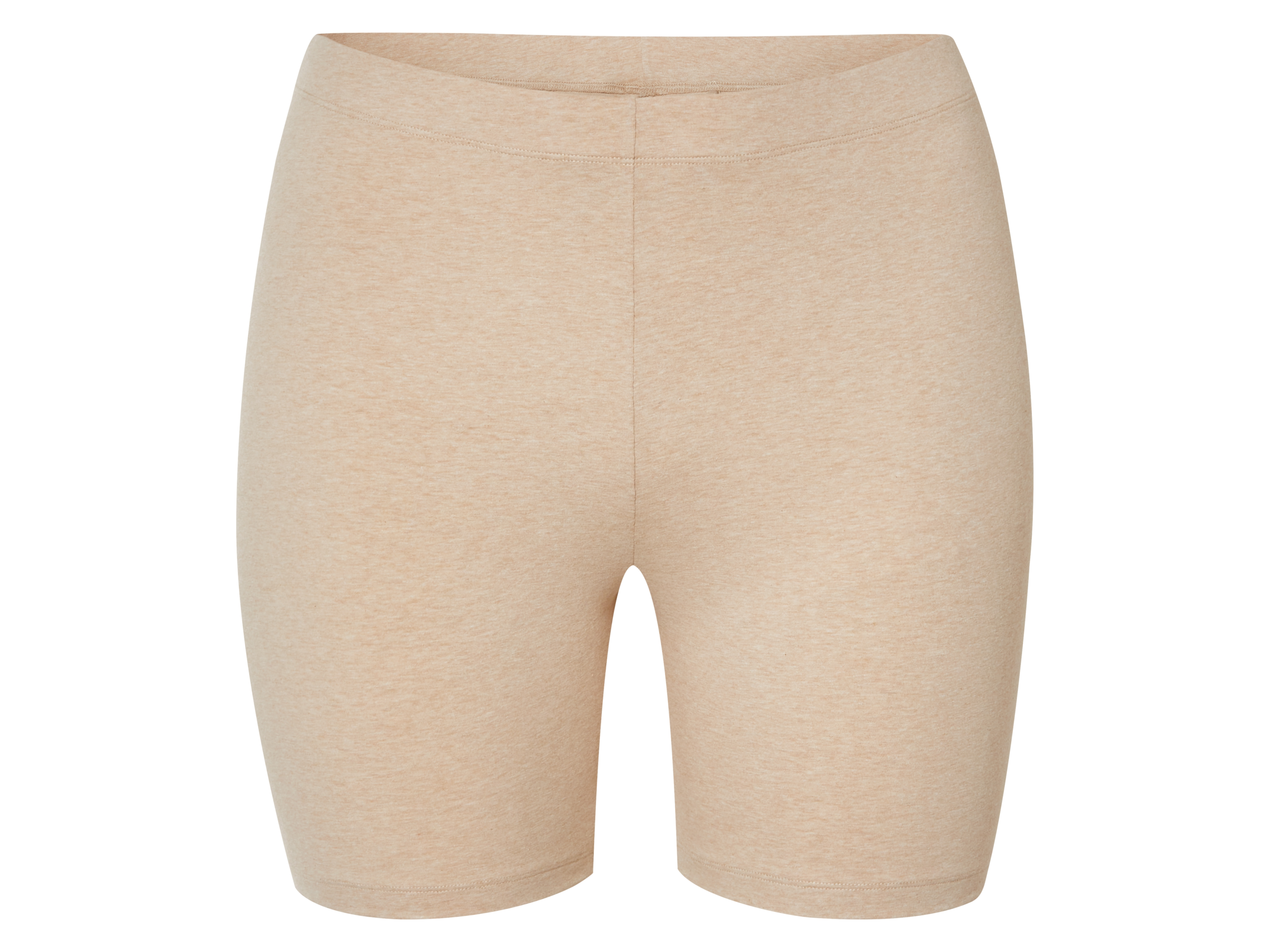 esmara Legginsy damskie Plus Size XXL z biobawełną Beżowy, XXL 52/54