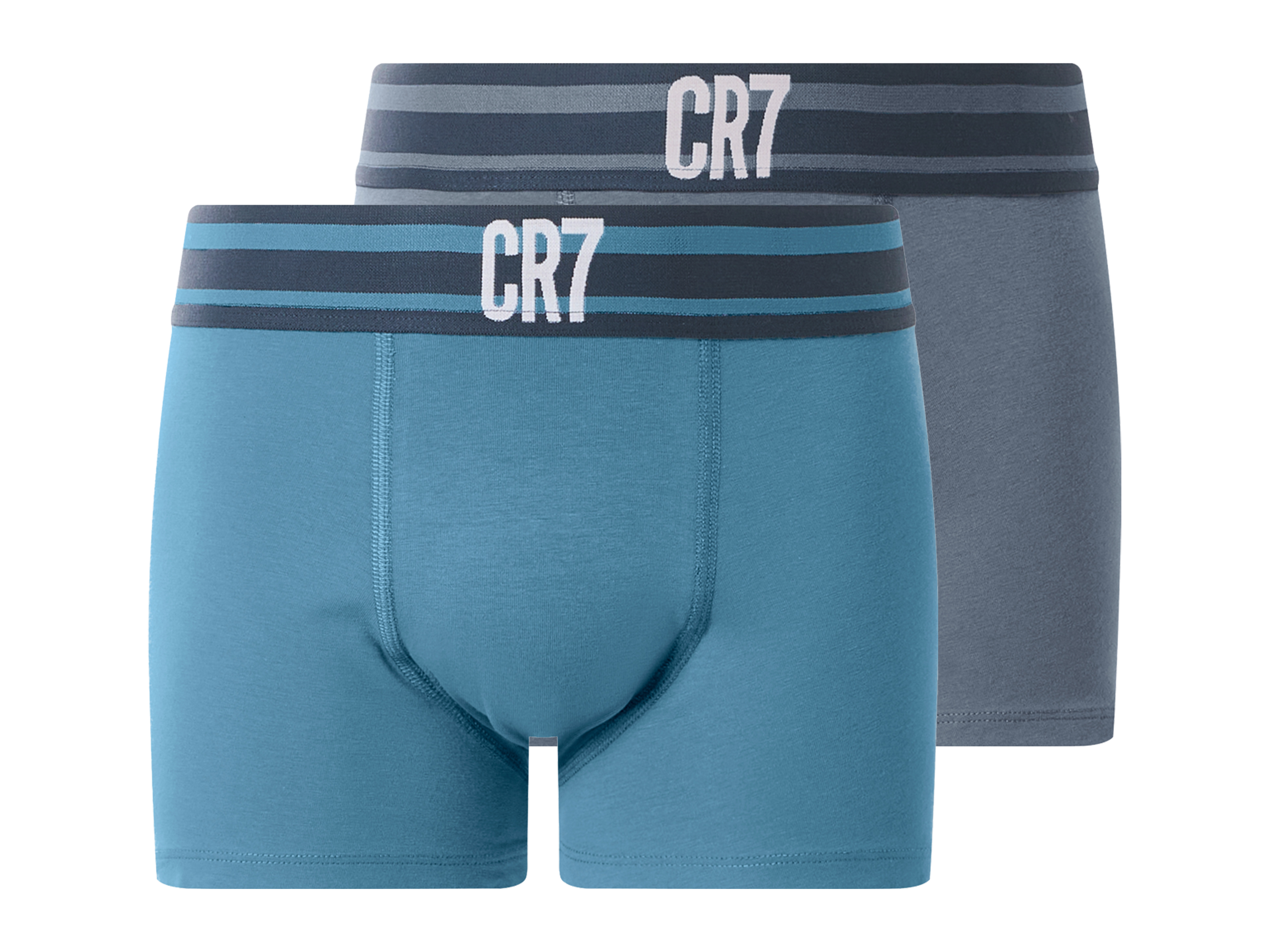 CR7 Bokserki chłopięce, 2 sztuki Niebieski, 146/152