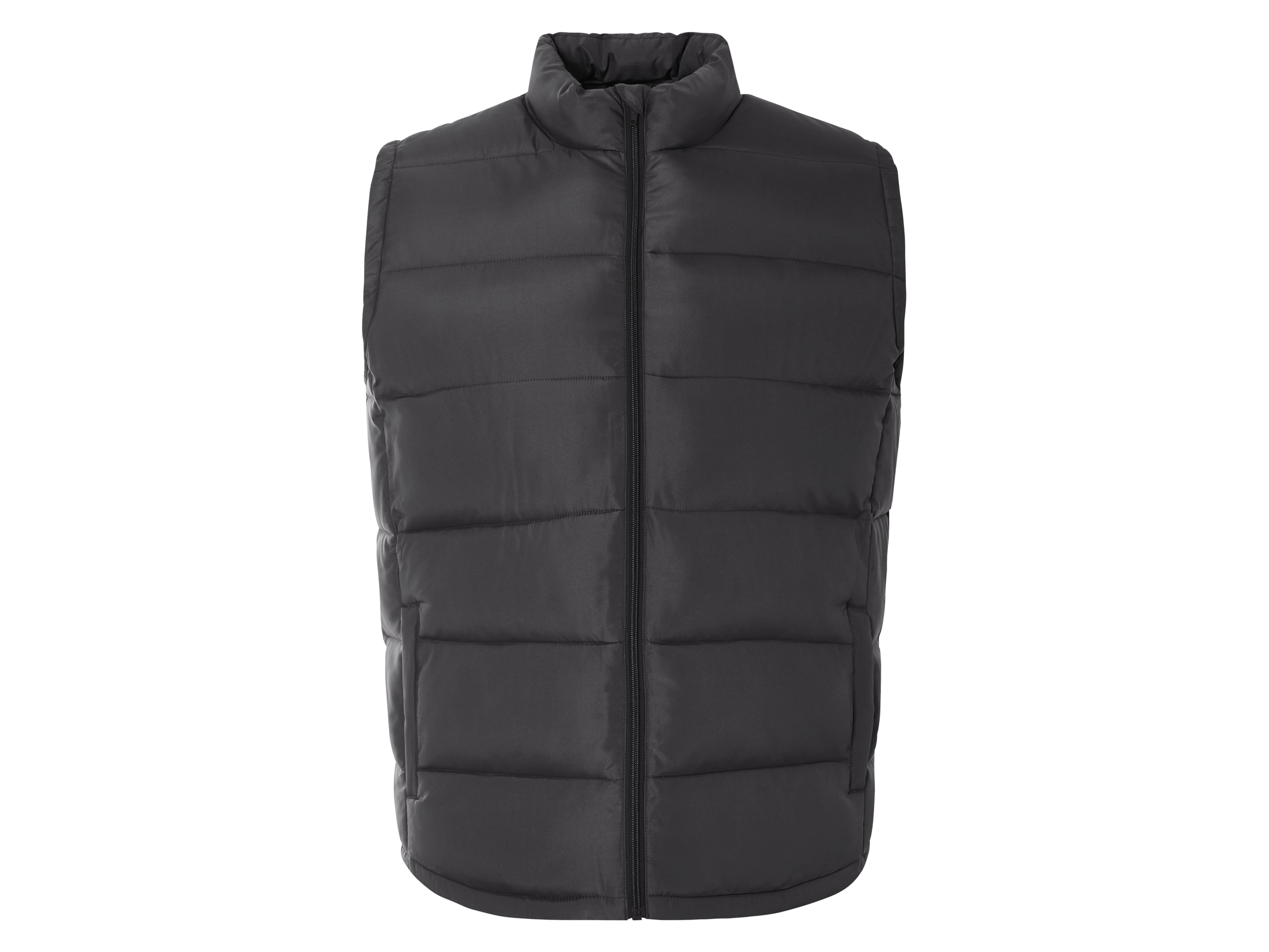 esmara Men Kamizelka pikowana męska Plus Size XXL Czarny, 10/4Xl