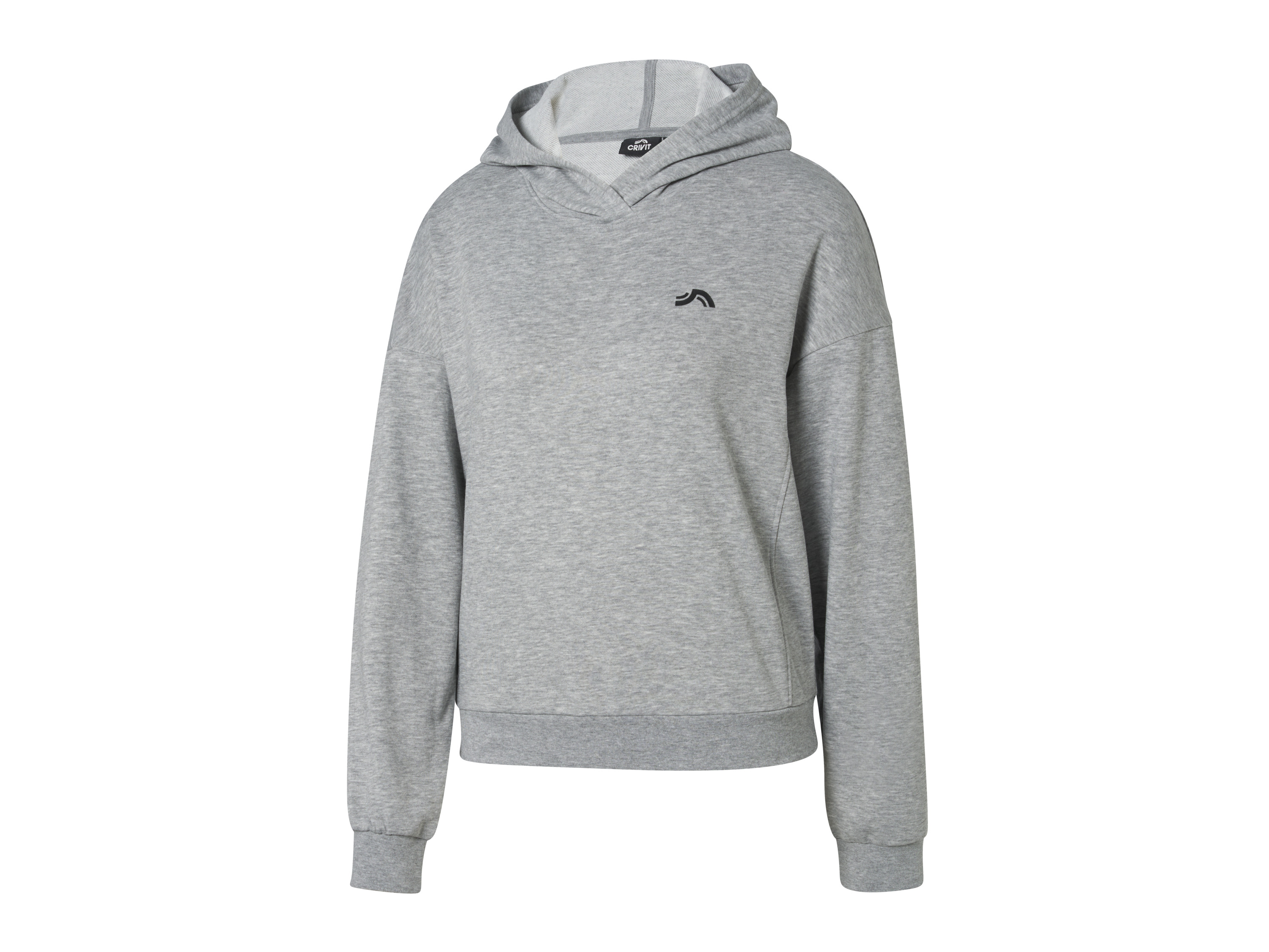 Crivit Bluza dresowa damska Szary, XS 32/34