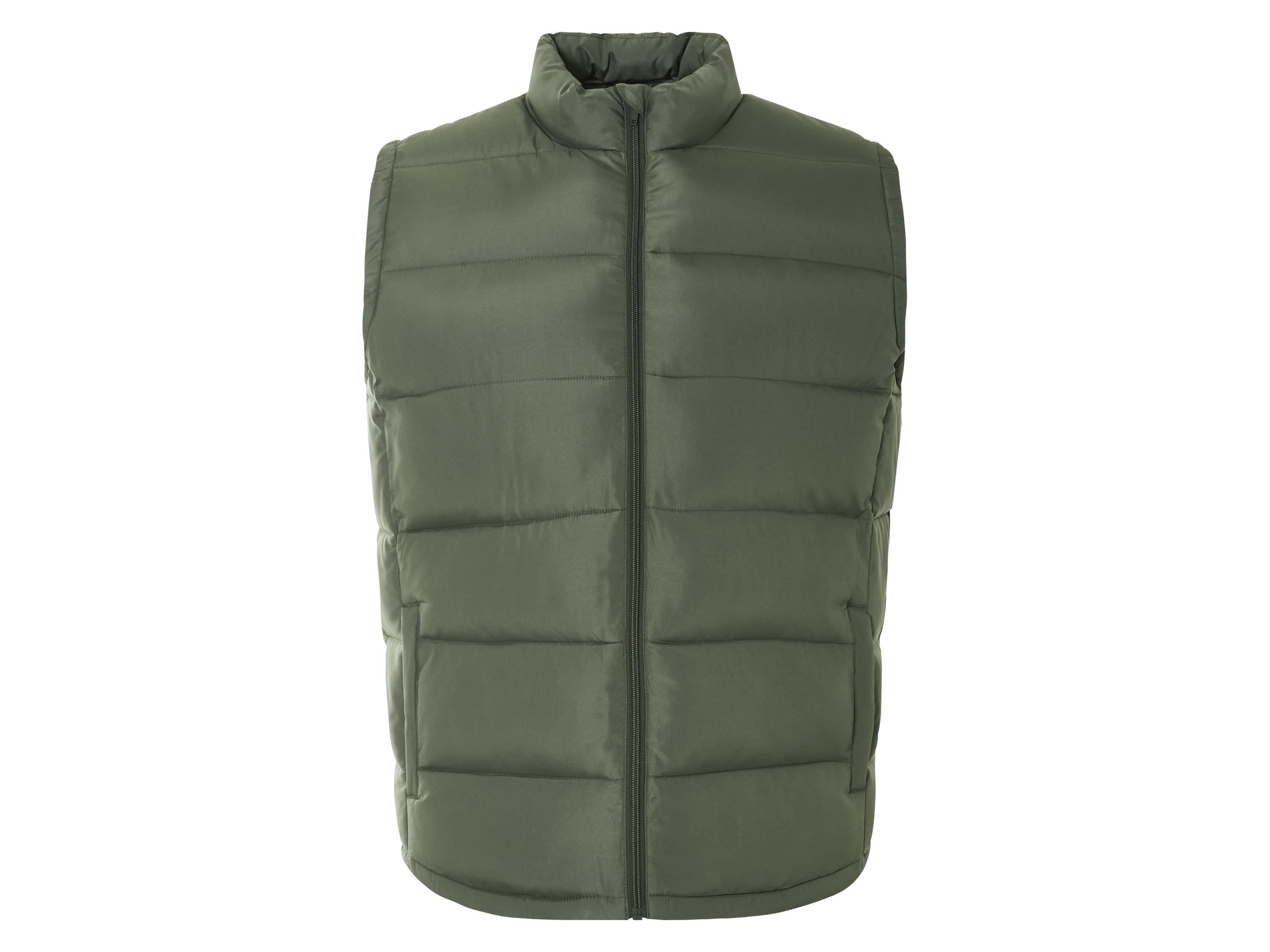 esmara Men Kamizelka pikowana męska Plus Size XXL Zielony, 8/Xxl