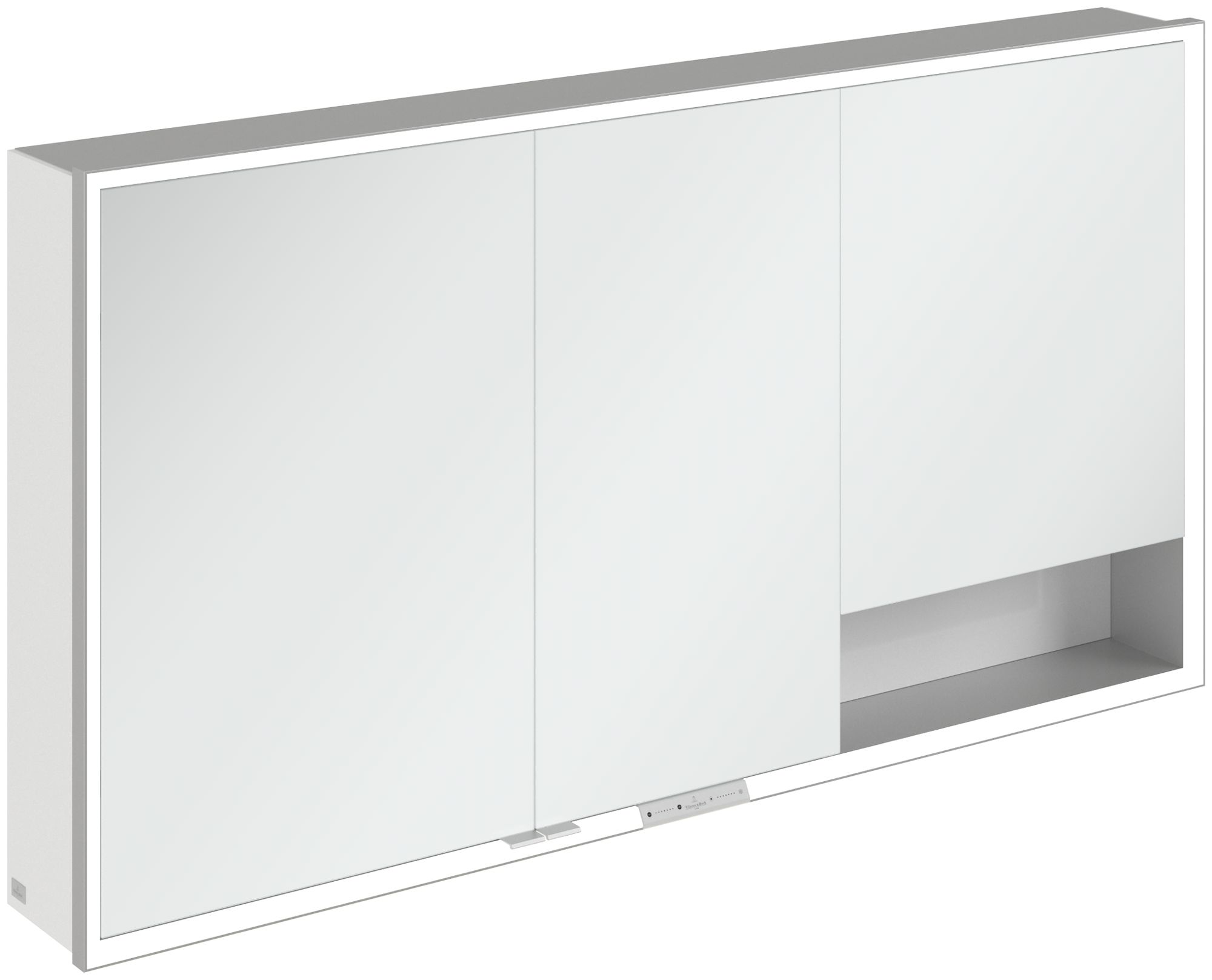 Darmowa Dostawa - Szafka 140x16.8x75 cm z lustrem biała Villeroy & Boch My View+ A48114VE