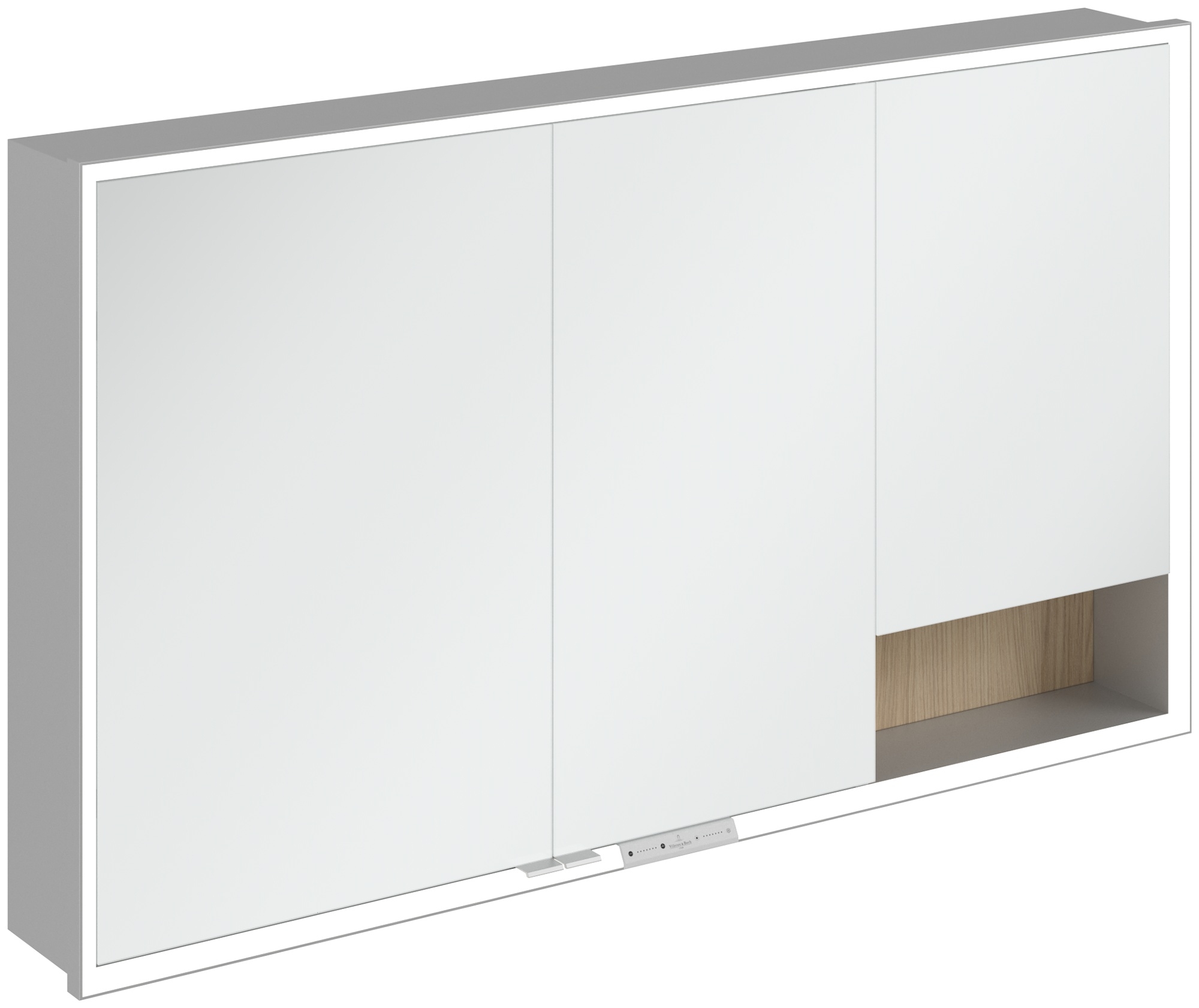 Darmowa Dostawa - Szafka 130x16.8x75 cm z lustrem dąb Villeroy & Boch My View+ A48213VJ