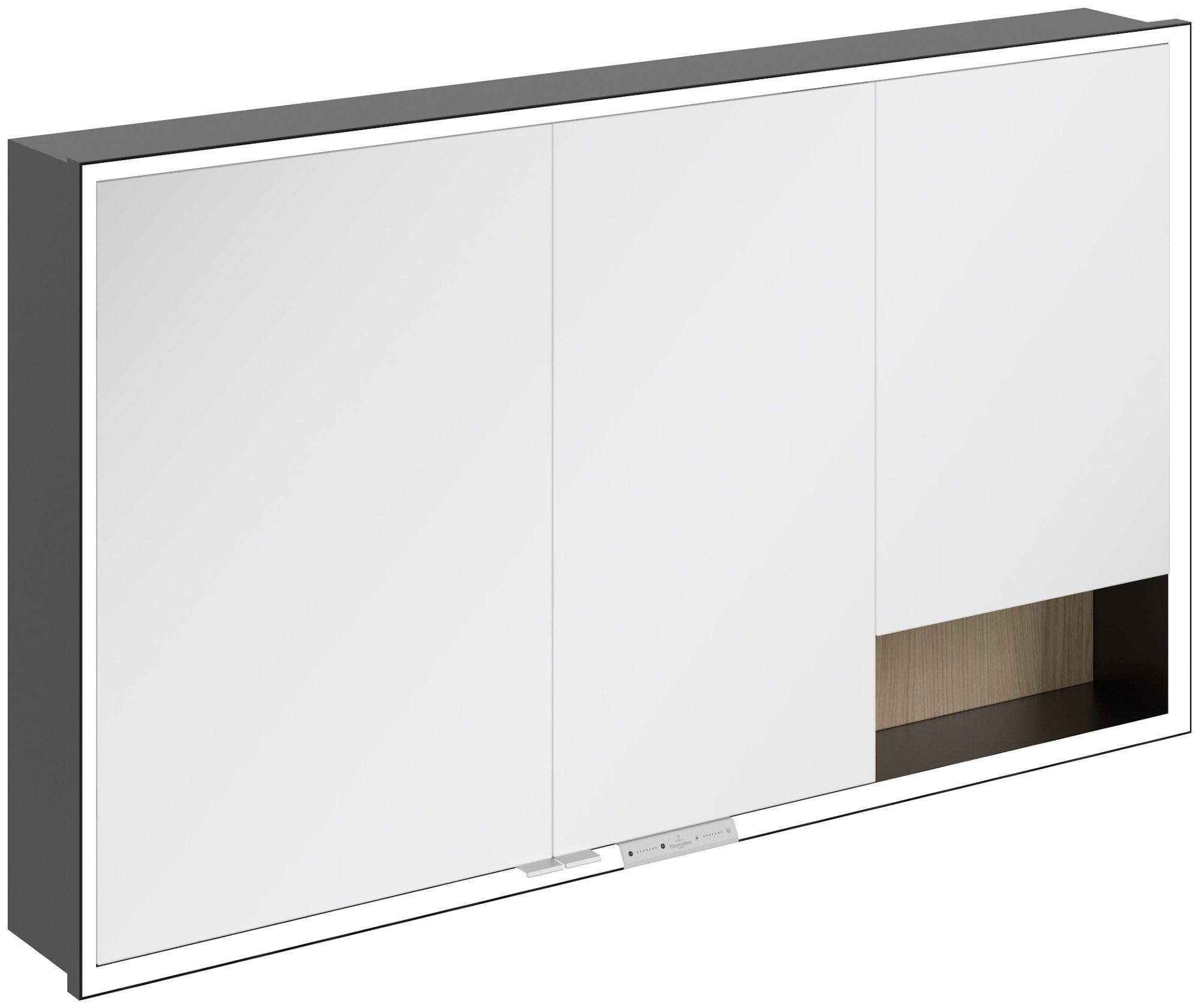 Darmowa Dostawa - Szafka 130x16.8x75 cm z lustrem dąb Villeroy & Boch My View+ B48213VJ