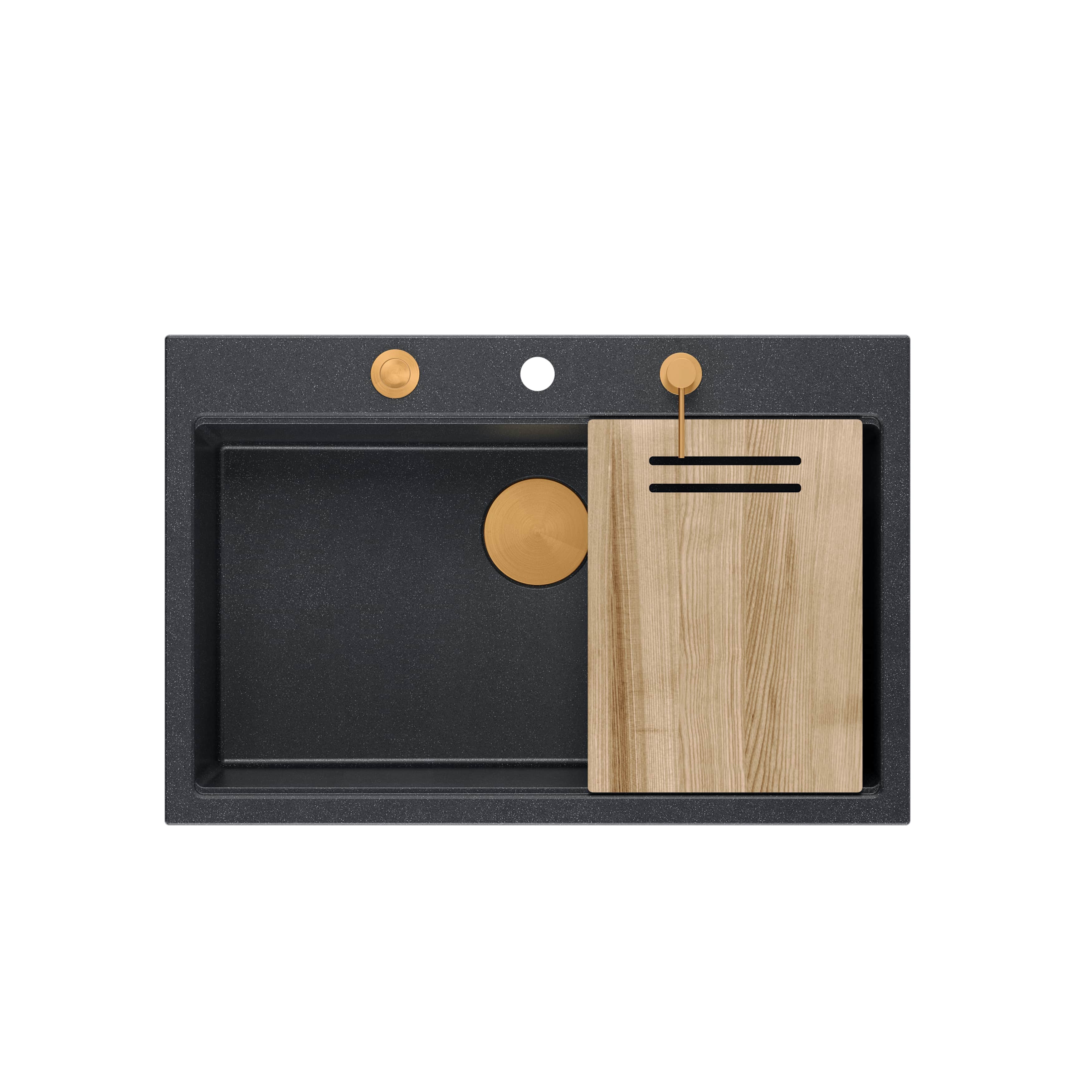 Darmowa Dostawa - Zlewozmywak GraniteQ 76x50 cm Quadron Marc HQM7650U8PVDC1