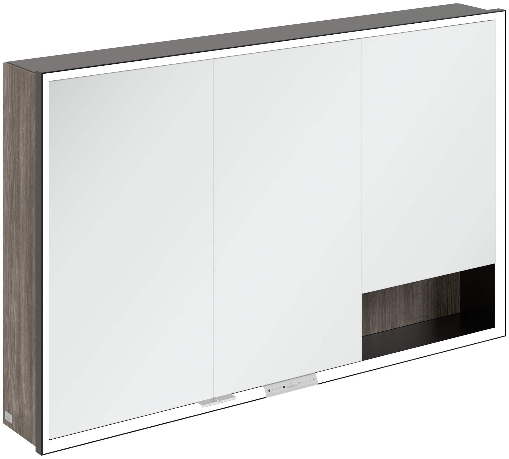 Darmowa Dostawa - Szafka 120x16.8x75 cm z lustrem dąb Villeroy & Boch My View+ B48112RK