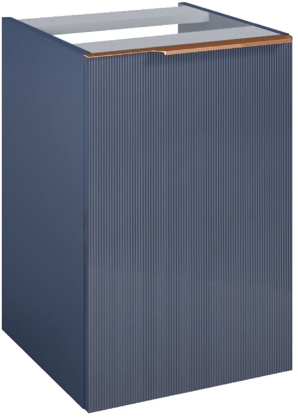 Darmowa Dostawa - Szafka 40x45.3x63.5 cm boczna wisząca niebieska Elita Soho RE080402047030