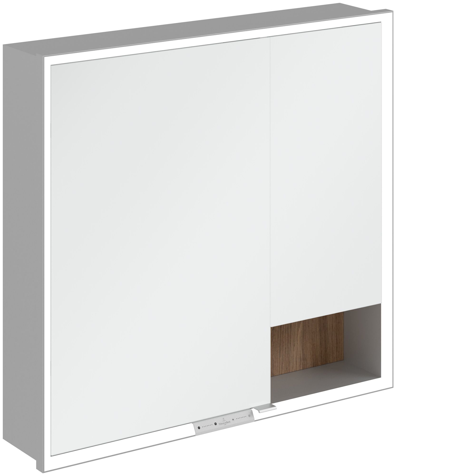 Darmowa Dostawa - Szafka 80x16.8x75 cm z lustrem dąb Villeroy & Boch My View+ A48280RH