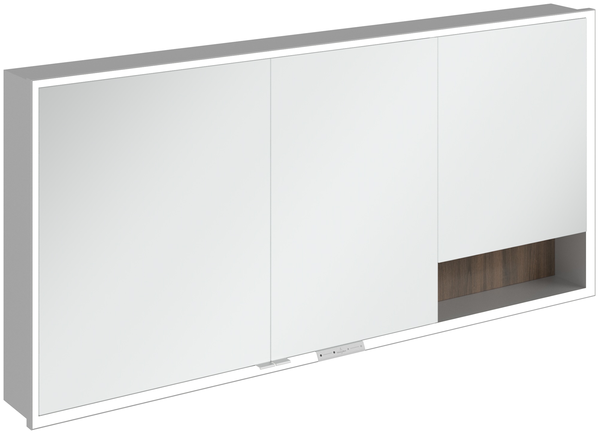 Darmowa Dostawa - Szafka 160x16.8x75 cm z lustrem dąb Villeroy & Boch My View+ A48216VH