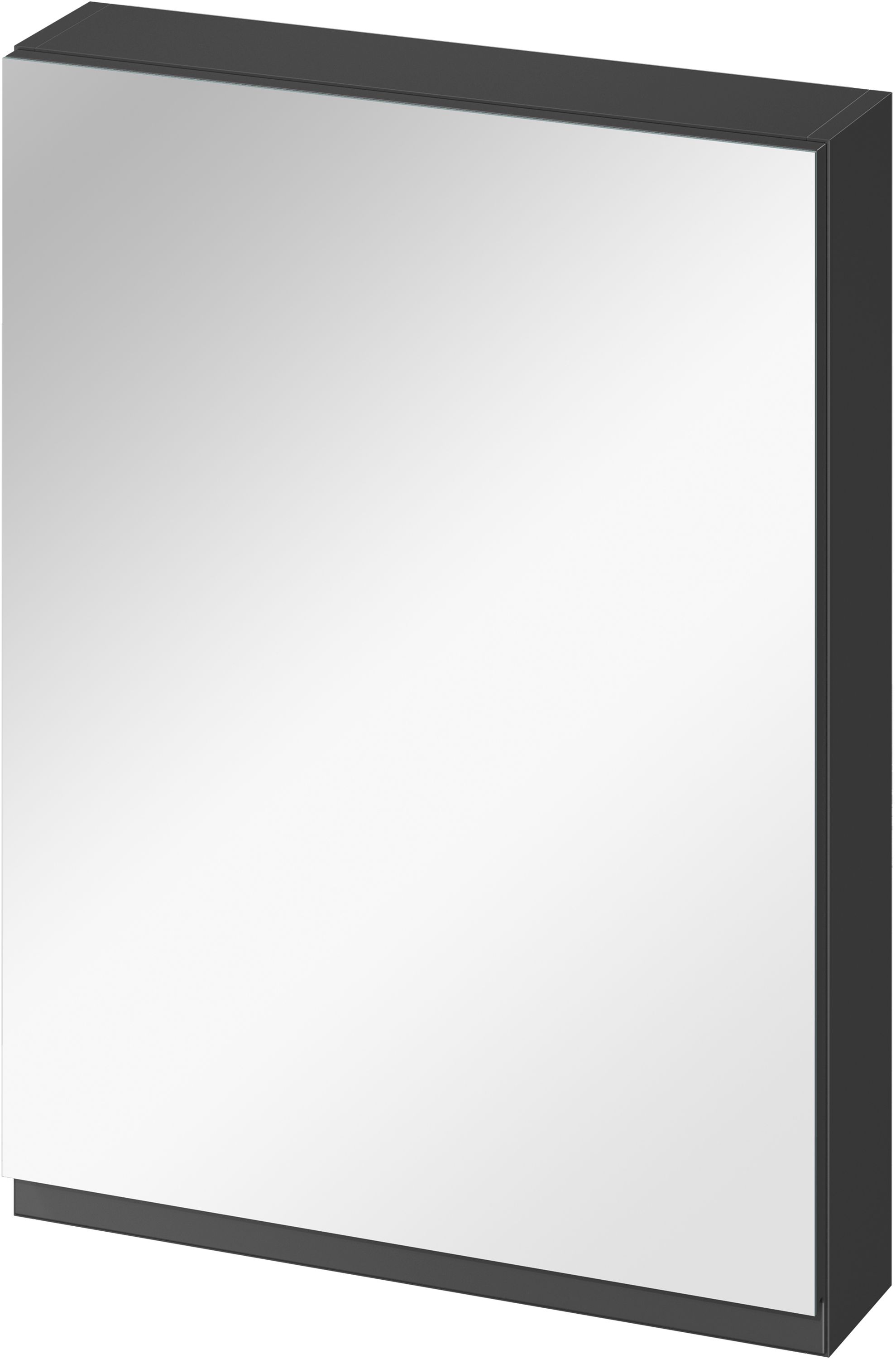 Darmowa Dostawa - Szafka 59.5x14.4x80 cm z lustrem antracyt Cersanit Moduo S590072DSM