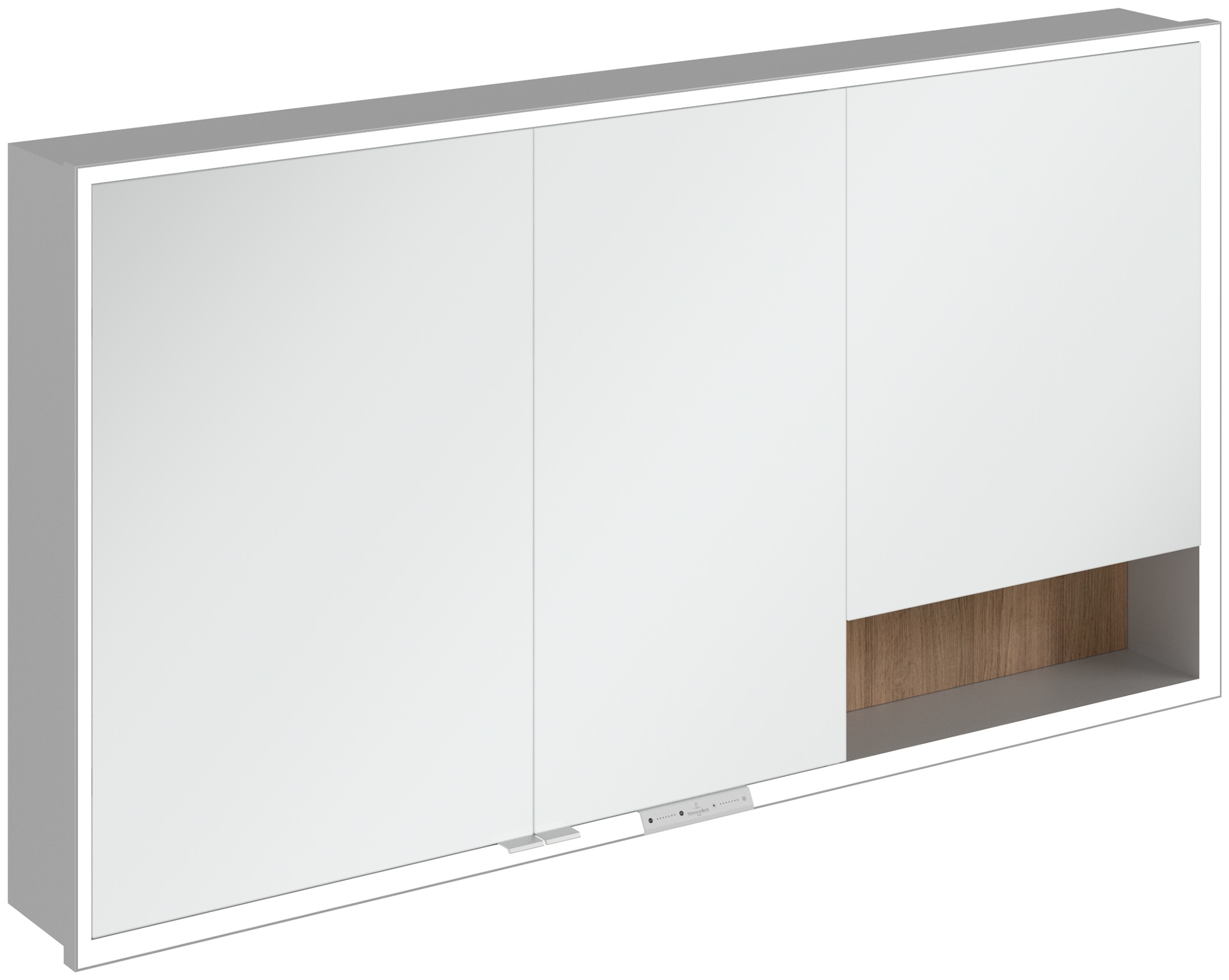 Darmowa Dostawa - Szafka 140x16.8x75 cm z lustrem dąb Villeroy & Boch My View+ A48214RH