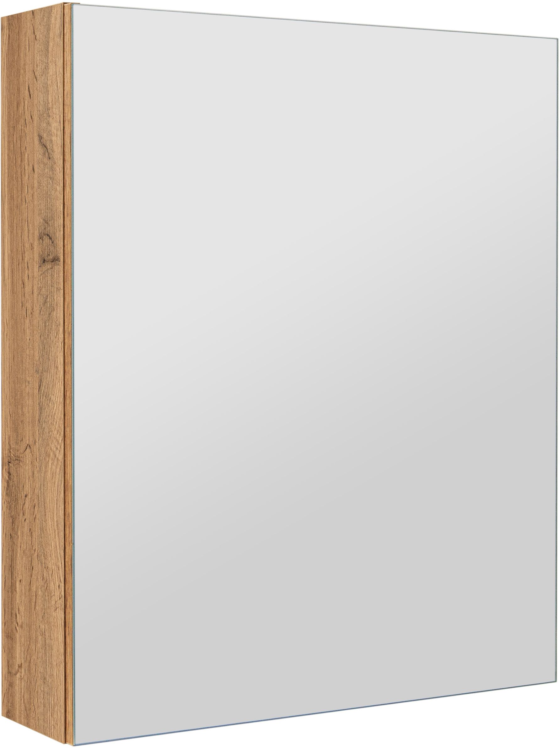 Darmowa Dostawa - Szafka 50x14x60 cm z lustrem dąb Astor Ida AMMSL5040N
