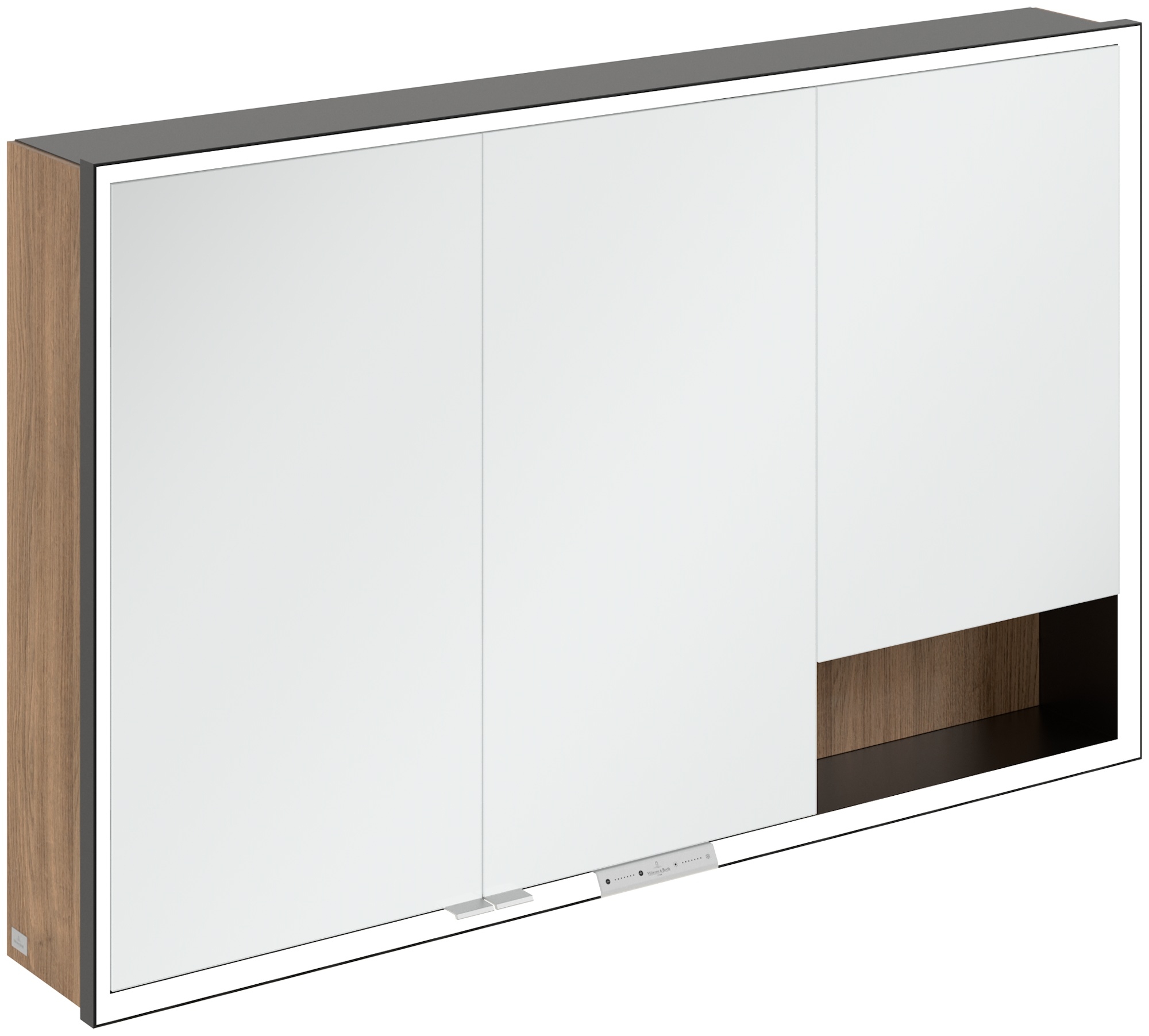 Darmowa Dostawa - Szafka 120x16.8x75 cm z lustrem dąb Villeroy & Boch My View+ B48112RH