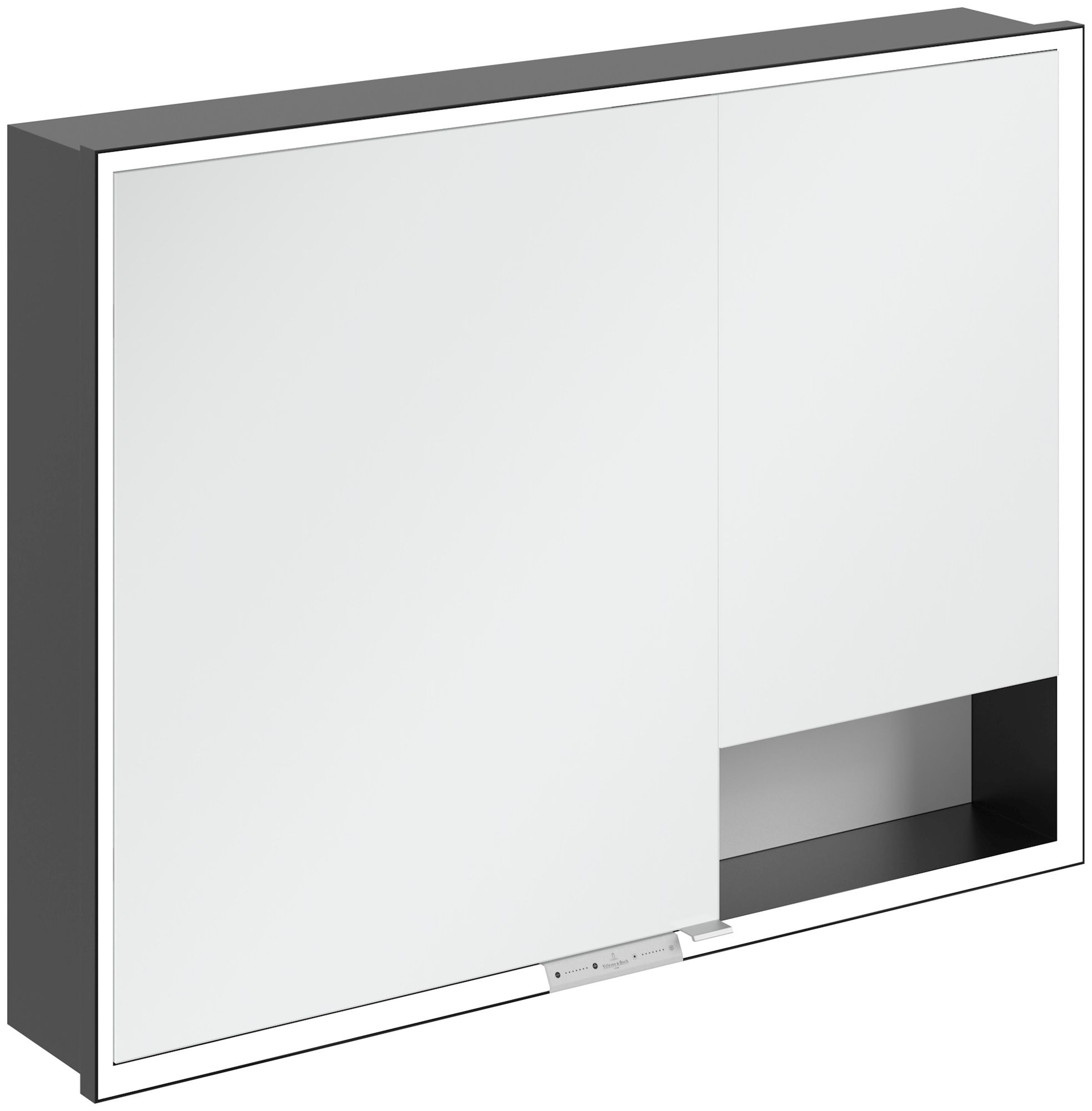 Darmowa Dostawa - Szafka 100x16.8x75 cm z lustrem biała Villeroy & Boch My View+ B48210VF
