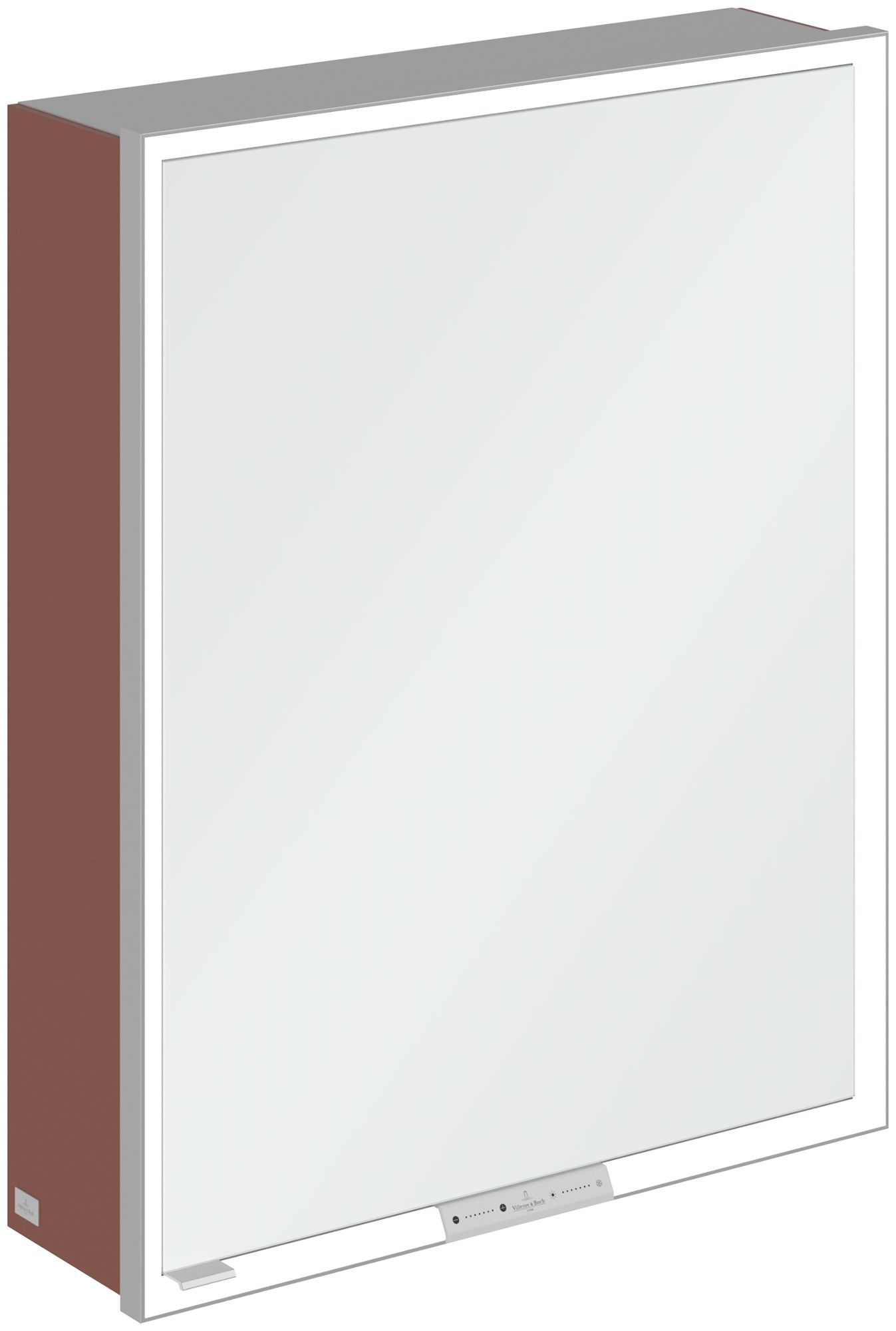 Darmowa Dostawa - Szafka 60x16.8x75 cm z lustrem czerwona Villeroy & Boch My View+ A4816RAH