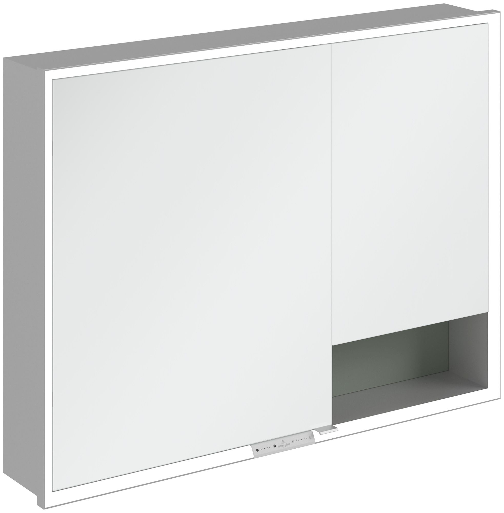 Darmowa Dostawa - Szafka 100x16.8x75 cm z lustrem zielona Villeroy & Boch My View+ A48210AF