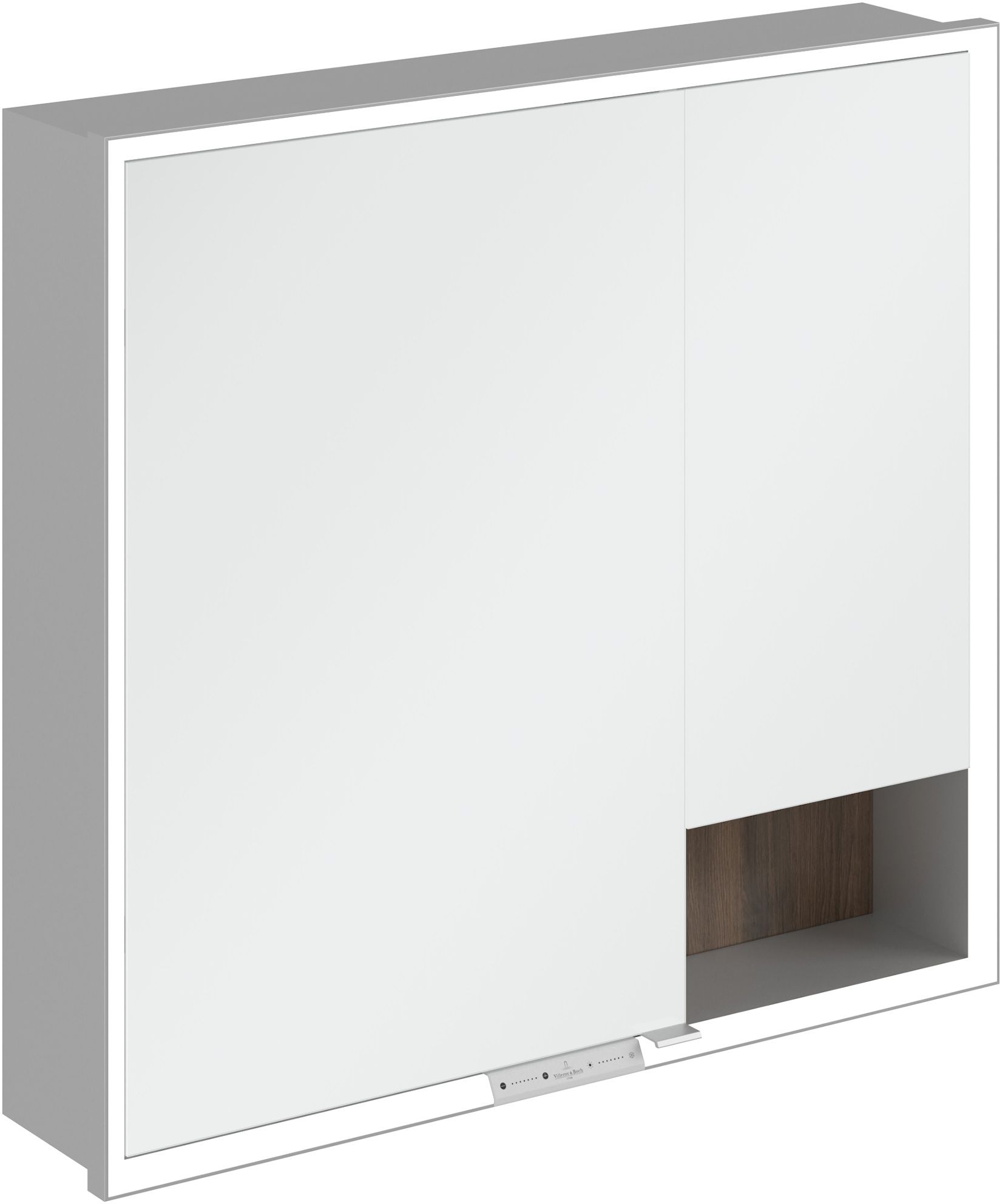 Darmowa Dostawa - Szafka 80x16.8x75 cm z lustrem dąb Villeroy & Boch My View+ A48280VH