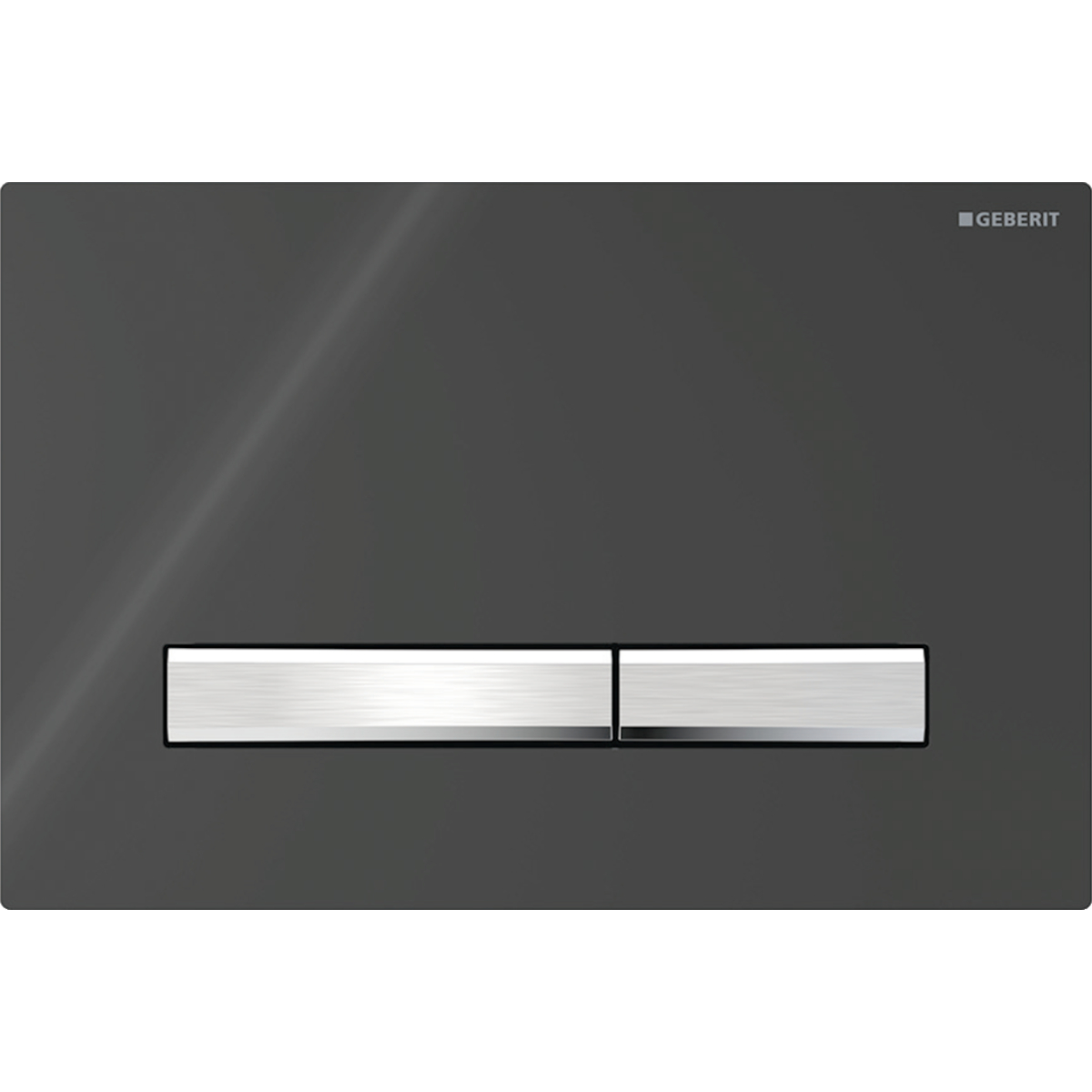 Darmowa Dostawa - Przycisk spłukujący do wc czarny Geberit Sigma 115788DW2