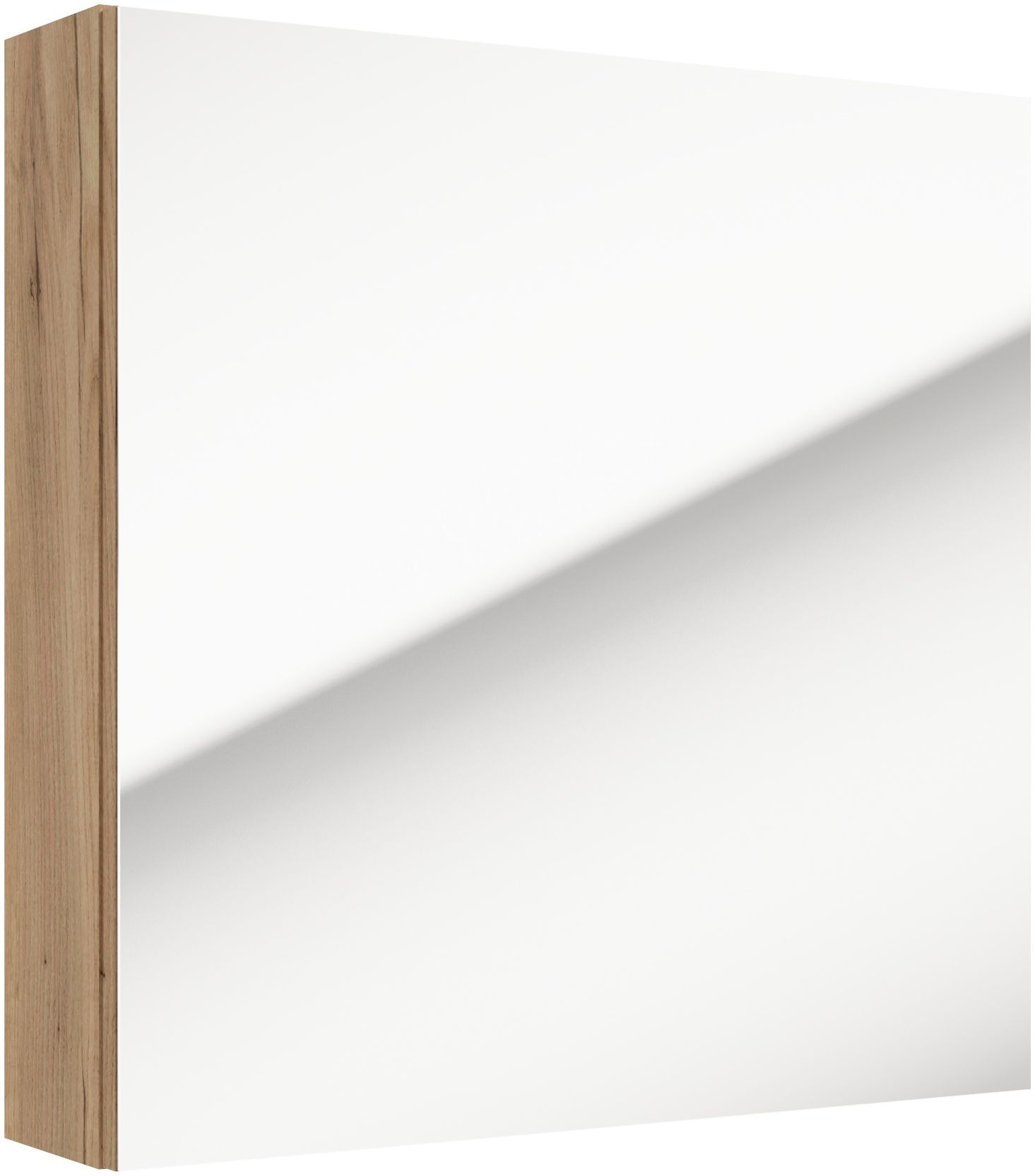 Darmowa Dostawa - Szafka 60x15x60 cm z lustrem dąb Defra Salsa 242E06009