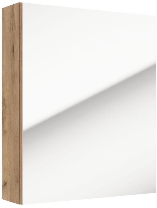 Darmowa Dostawa - Szafka 50x15x60 cm z lustrem dąb Defra Salsa 242E05010