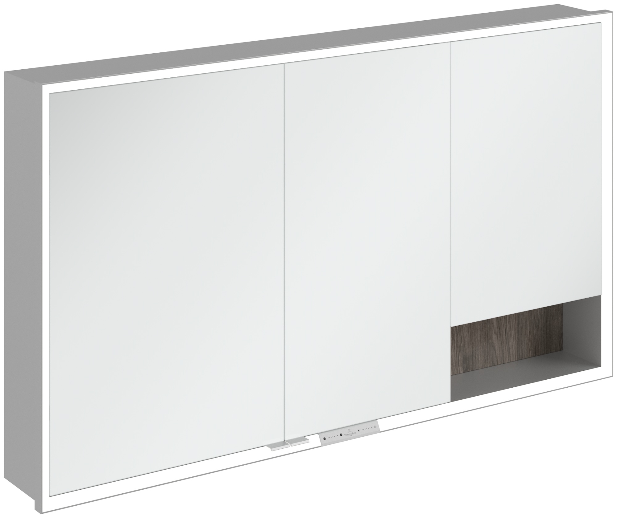 Darmowa Dostawa - Szafka 130x16.8x75 cm z lustrem dąb Villeroy & Boch My View+ A48213RK