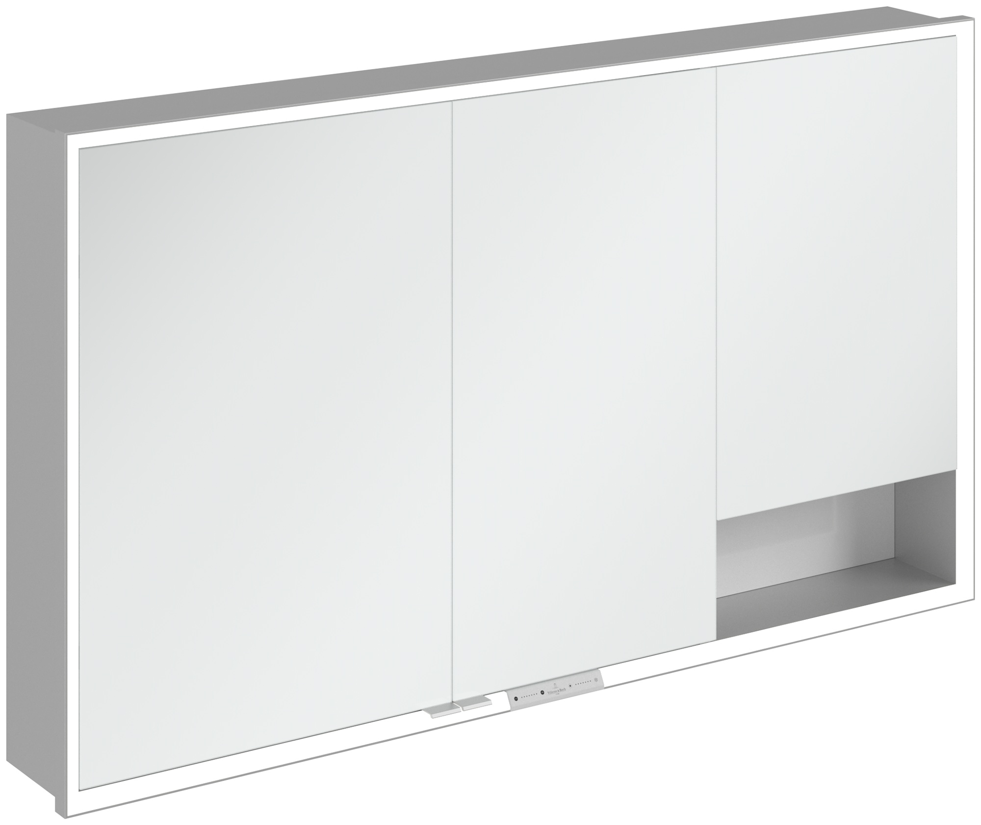 Darmowa Dostawa - Szafka 130x16.8x75 cm z lustrem biała Villeroy & Boch My View+ A48213VE