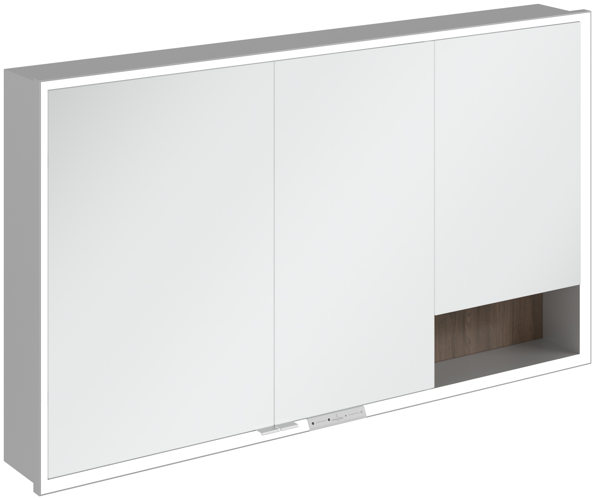 Darmowa Dostawa - Szafka 130x16.8x75 cm z lustrem dąb Villeroy & Boch My View+ A48213VH