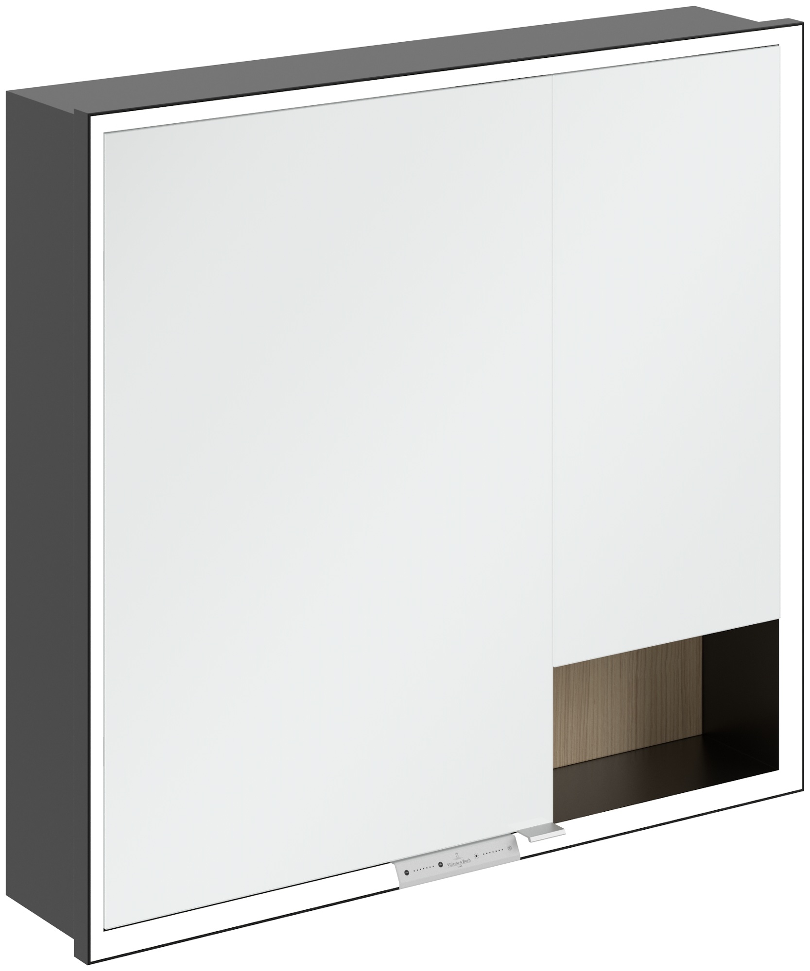 Darmowa Dostawa - Szafka 80x16.8x75 cm z lustrem dąb Villeroy & Boch My View+ B48280VJ