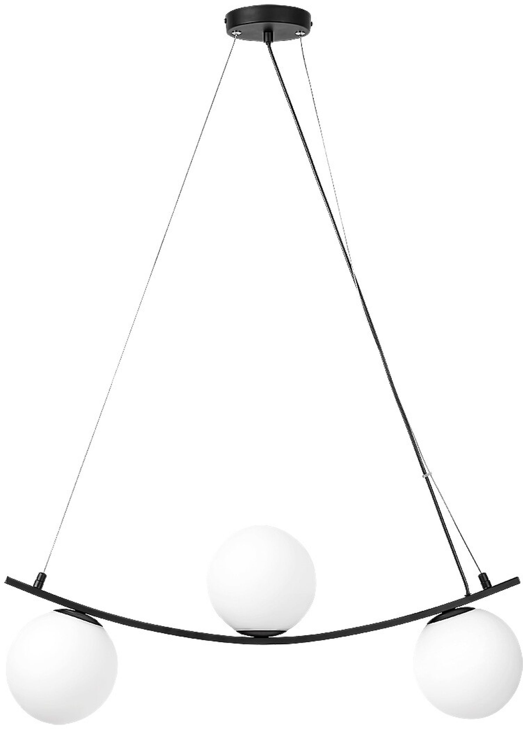 Darmowa Dostawa - Lampa wisząca 3x5 W biała Rabalux Aslan 3469