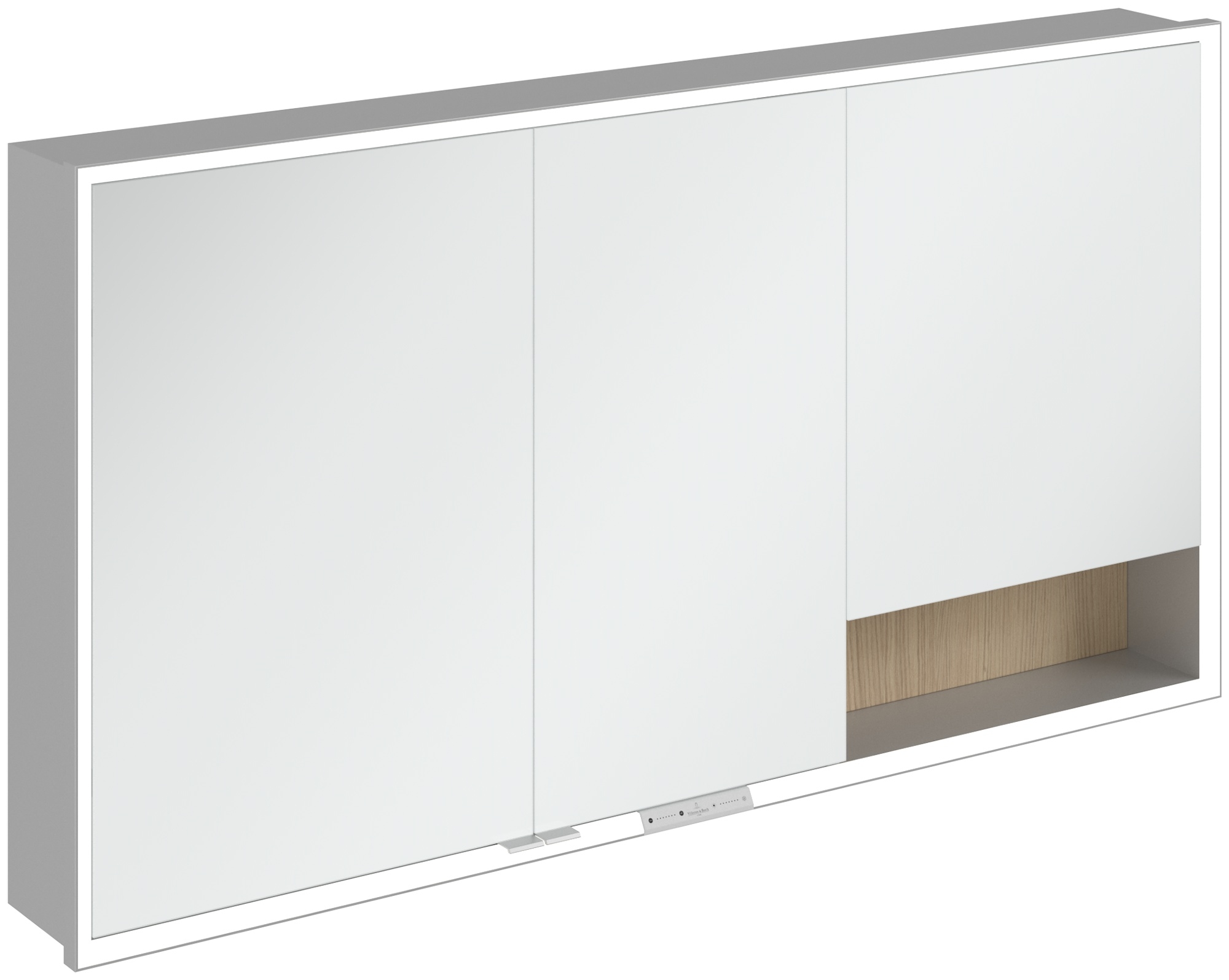 Darmowa Dostawa - Szafka 140x16.8x75 cm z lustrem dąb Villeroy & Boch My View+ A48214VJ
