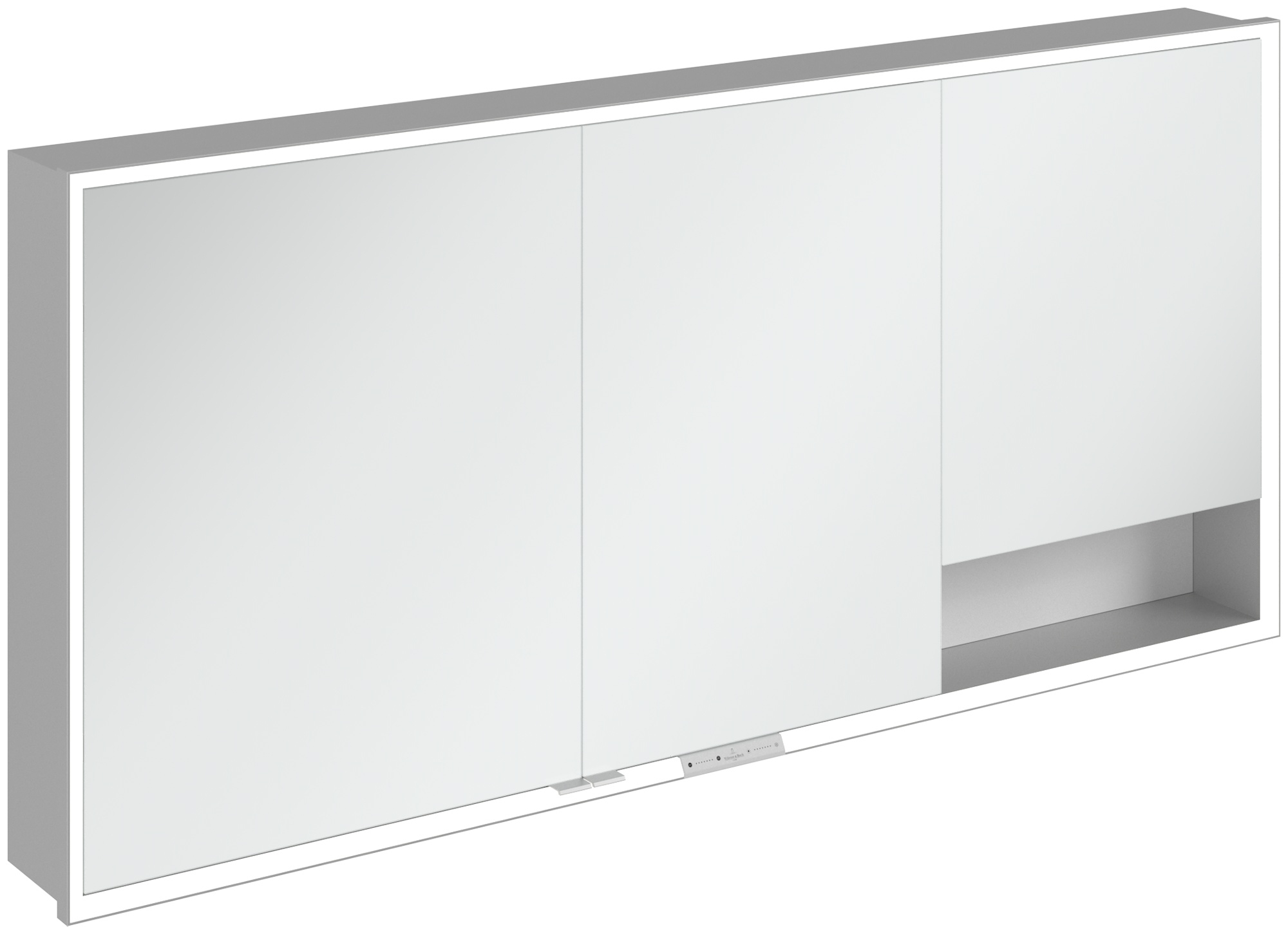 Darmowa Dostawa - Szafka 160x16.8x75 cm z lustrem biała Villeroy & Boch My View+ A48216VF