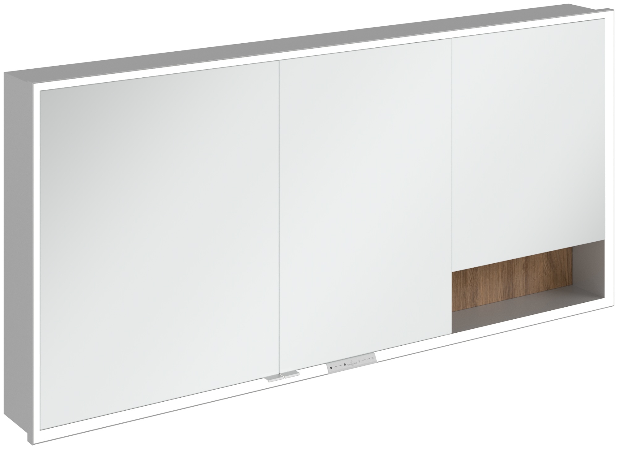 Darmowa Dostawa - Szafka 160x16.8x75 cm z lustrem dąb Villeroy & Boch My View+ A48216RH