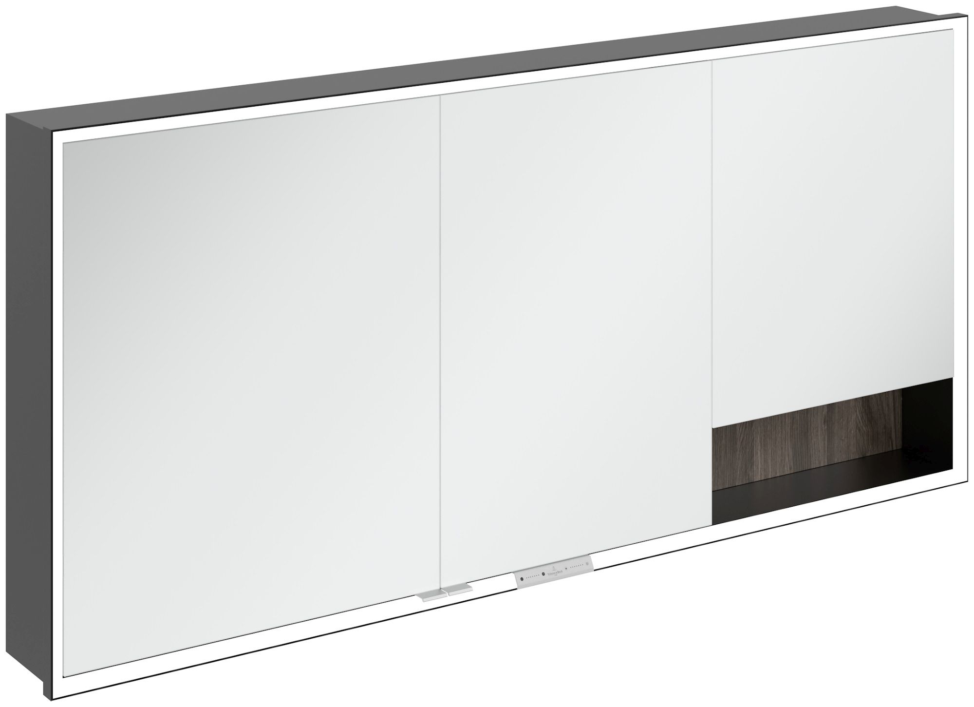 Darmowa Dostawa - Szafka 160x16.8x75 cm z lustrem dąb Villeroy & Boch My View+ B48216RK
