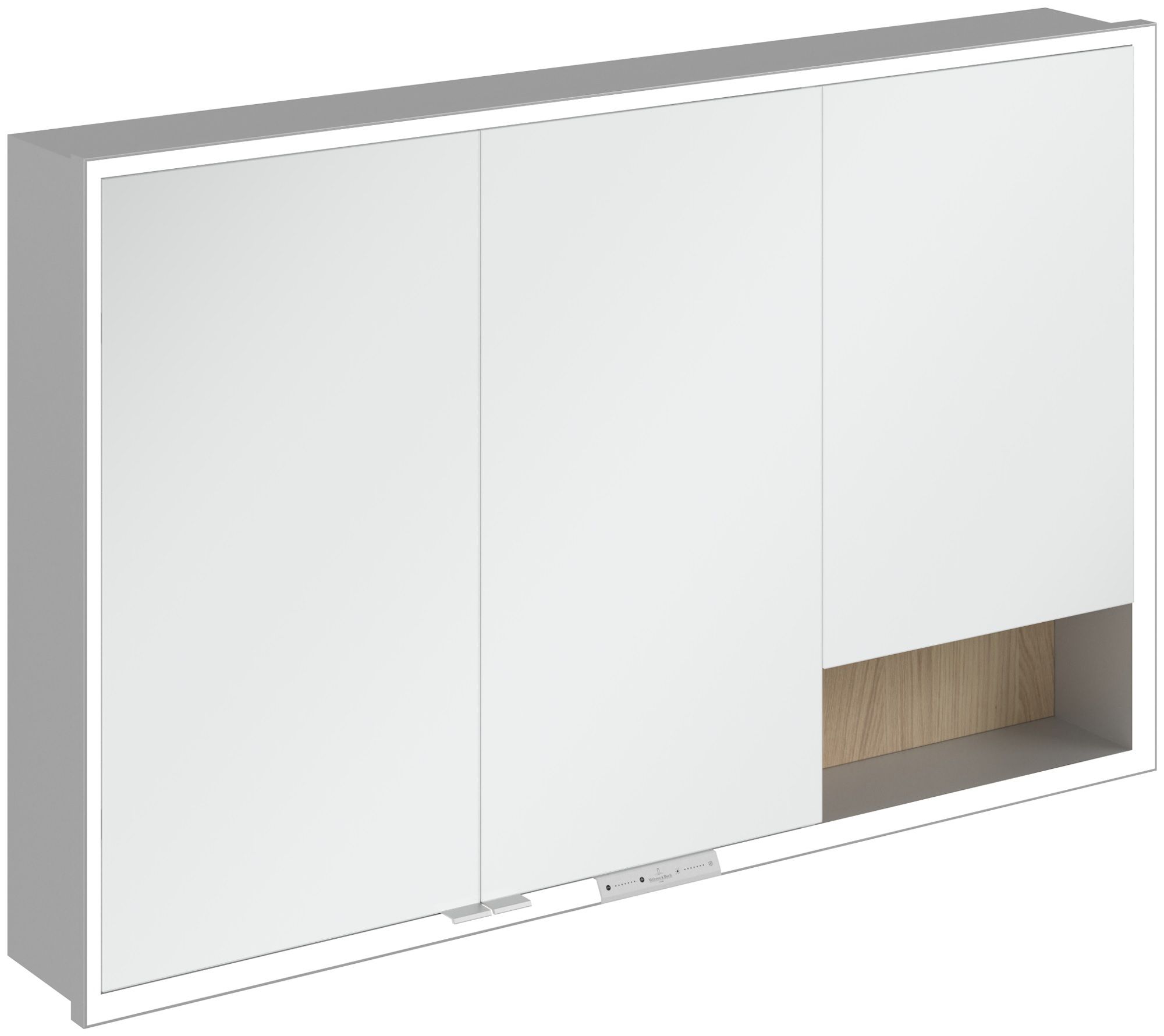 Darmowa Dostawa - Szafka 120x16.8x75 cm z lustrem dąb Villeroy & Boch My View+ A48212VJ