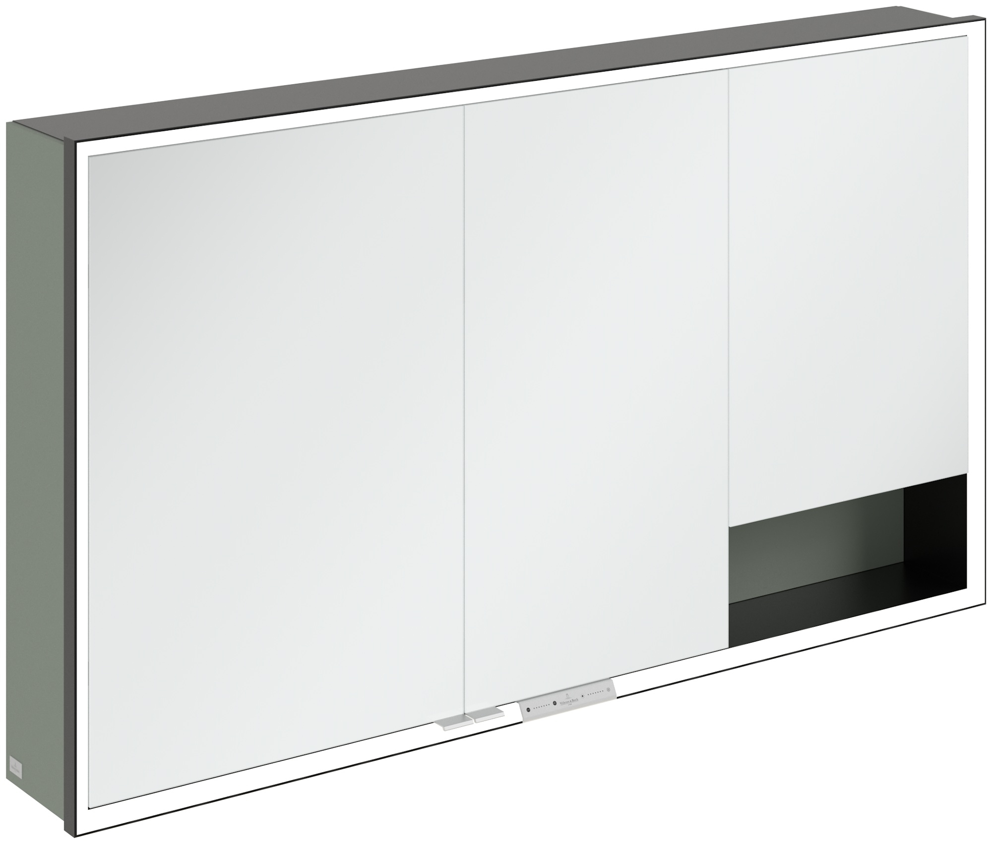 Darmowa Dostawa - Szafka 130x16.8x75 cm z lustrem zielona Villeroy & Boch My View+ B48113AF