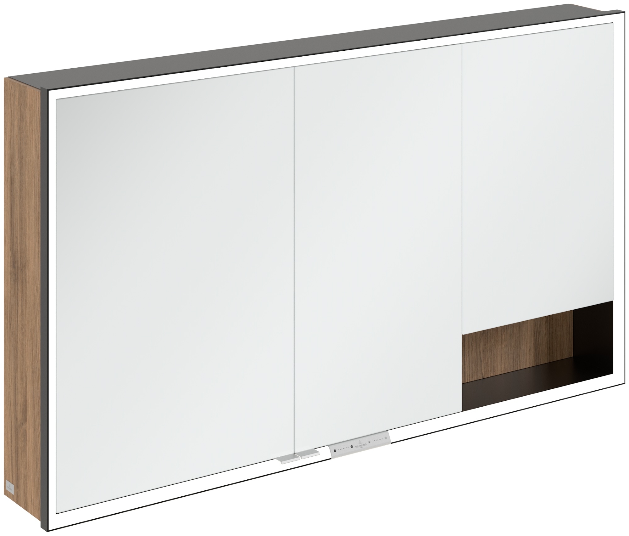Darmowa Dostawa - Szafka 130x16.8x75 cm z lustrem dąb Villeroy & Boch My View+ B48113RH