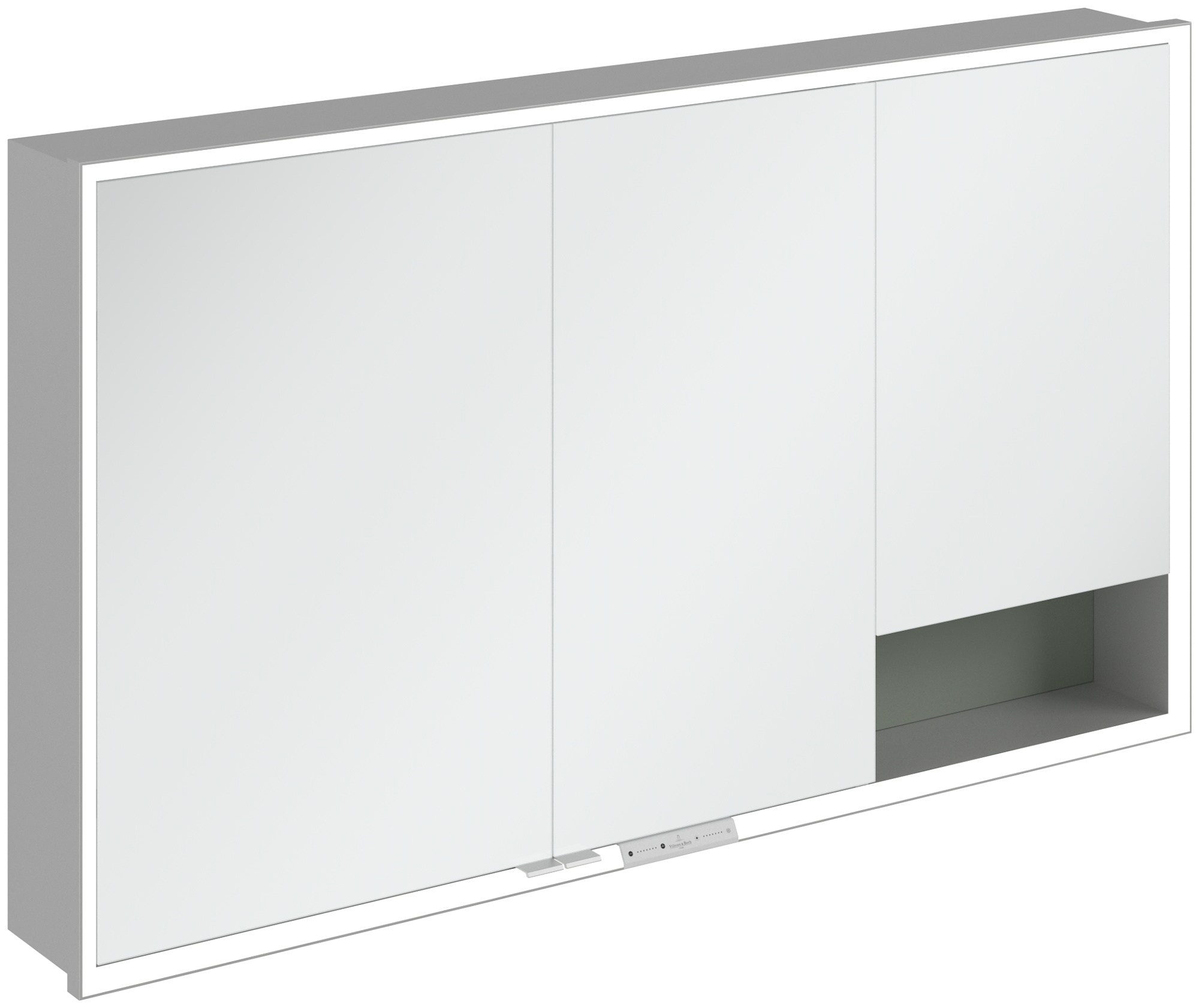 Darmowa Dostawa - Szafka 130x16.8x75 cm z lustrem zielona Villeroy & Boch My View+ A48213AF