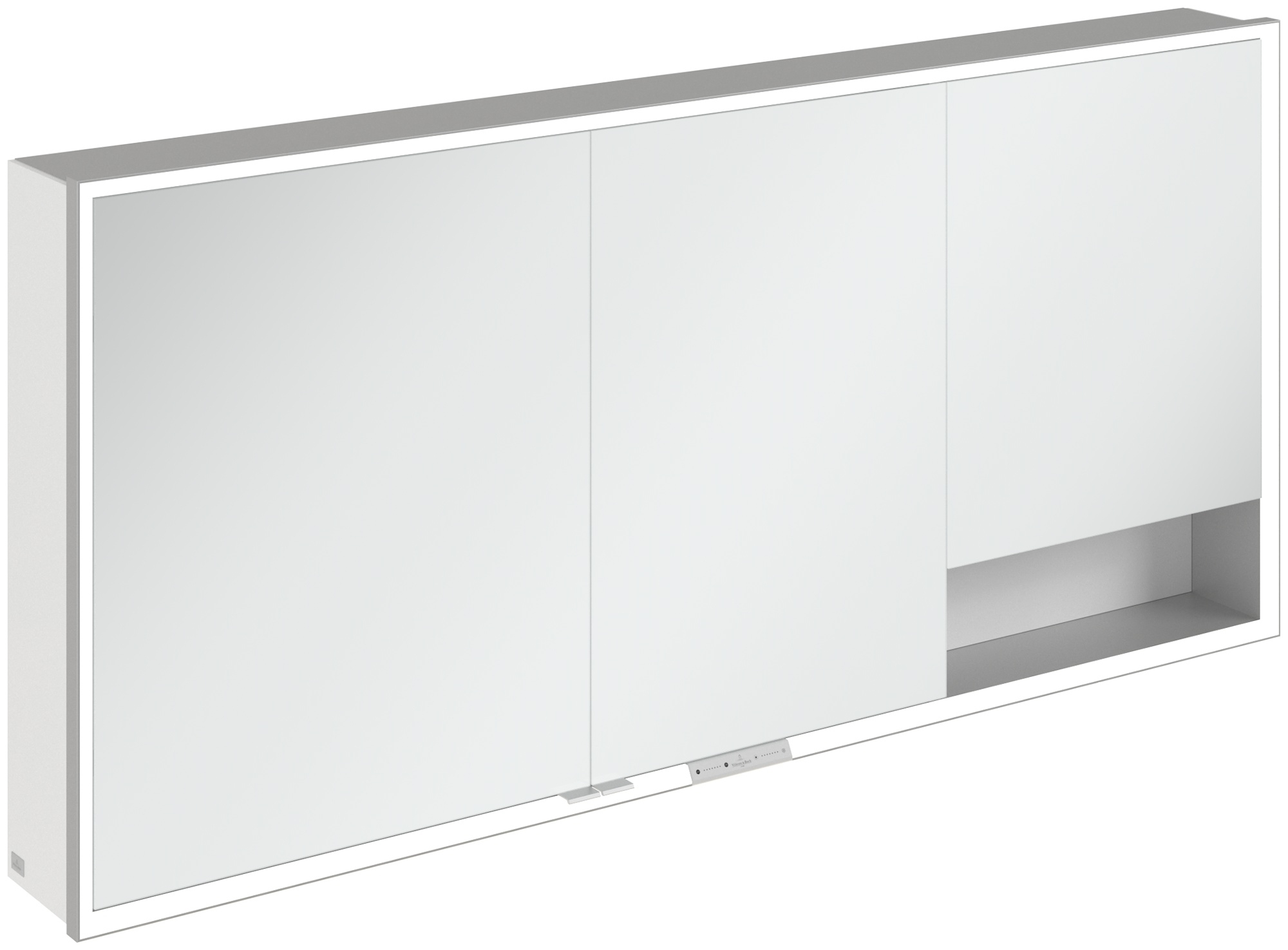 Darmowa Dostawa - Szafka 160x16.8x75 cm z lustrem biała Villeroy & Boch My View+ A48116VF