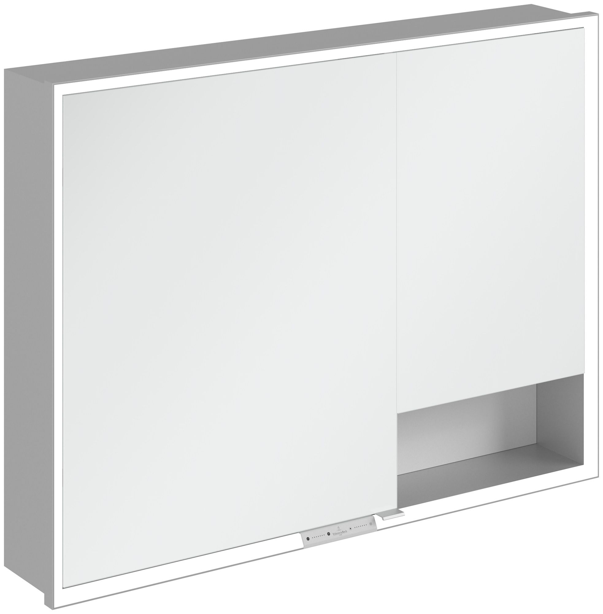 Darmowa Dostawa - Szafka 100x16.8x75 cm z lustrem biała Villeroy & Boch My View+ A48210VF