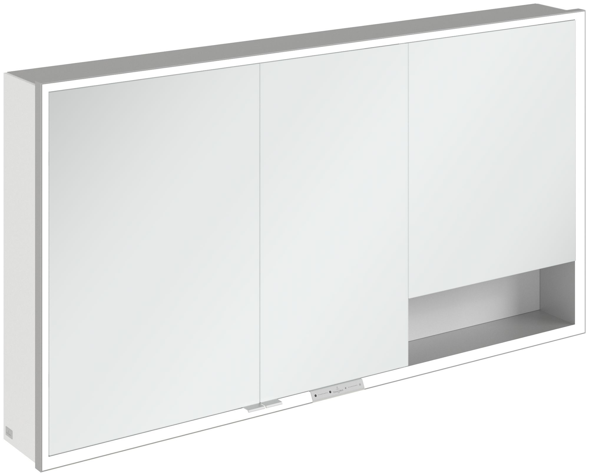 Darmowa Dostawa - Szafka 140x16.8x75 cm z lustrem biała Villeroy & Boch My View+ A48114VF