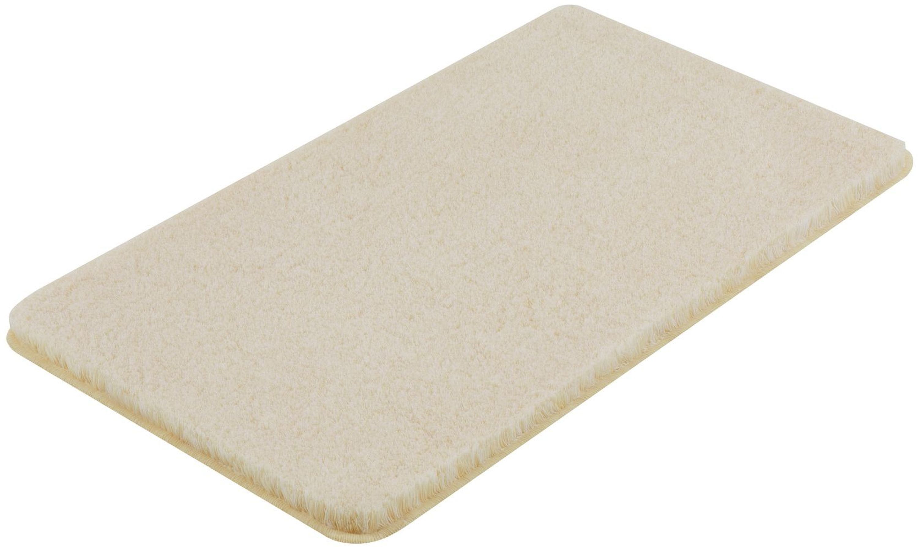Darmowa Dostawa - Dywanik łazienkowy 150x85 cm prostokątny beżowy Kleine Wolke Relax 5405226453