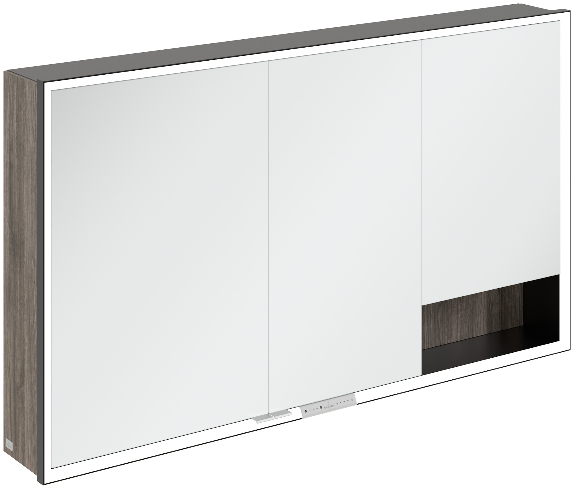 Darmowa Dostawa - Szafka 130x16.8x75 cm z lustrem dąb Villeroy & Boch My View+ B48113RK